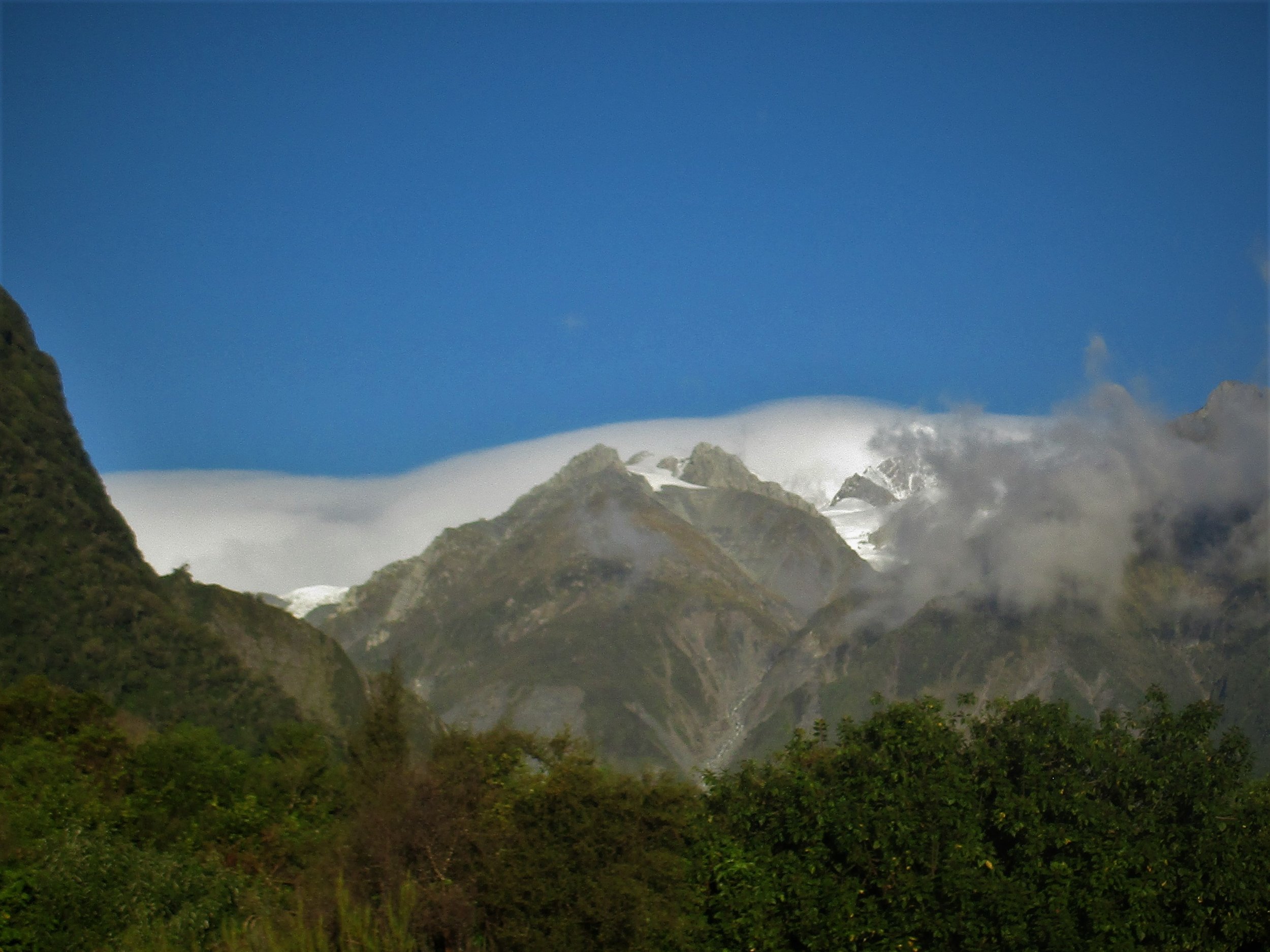The Southern alps from the West Coast