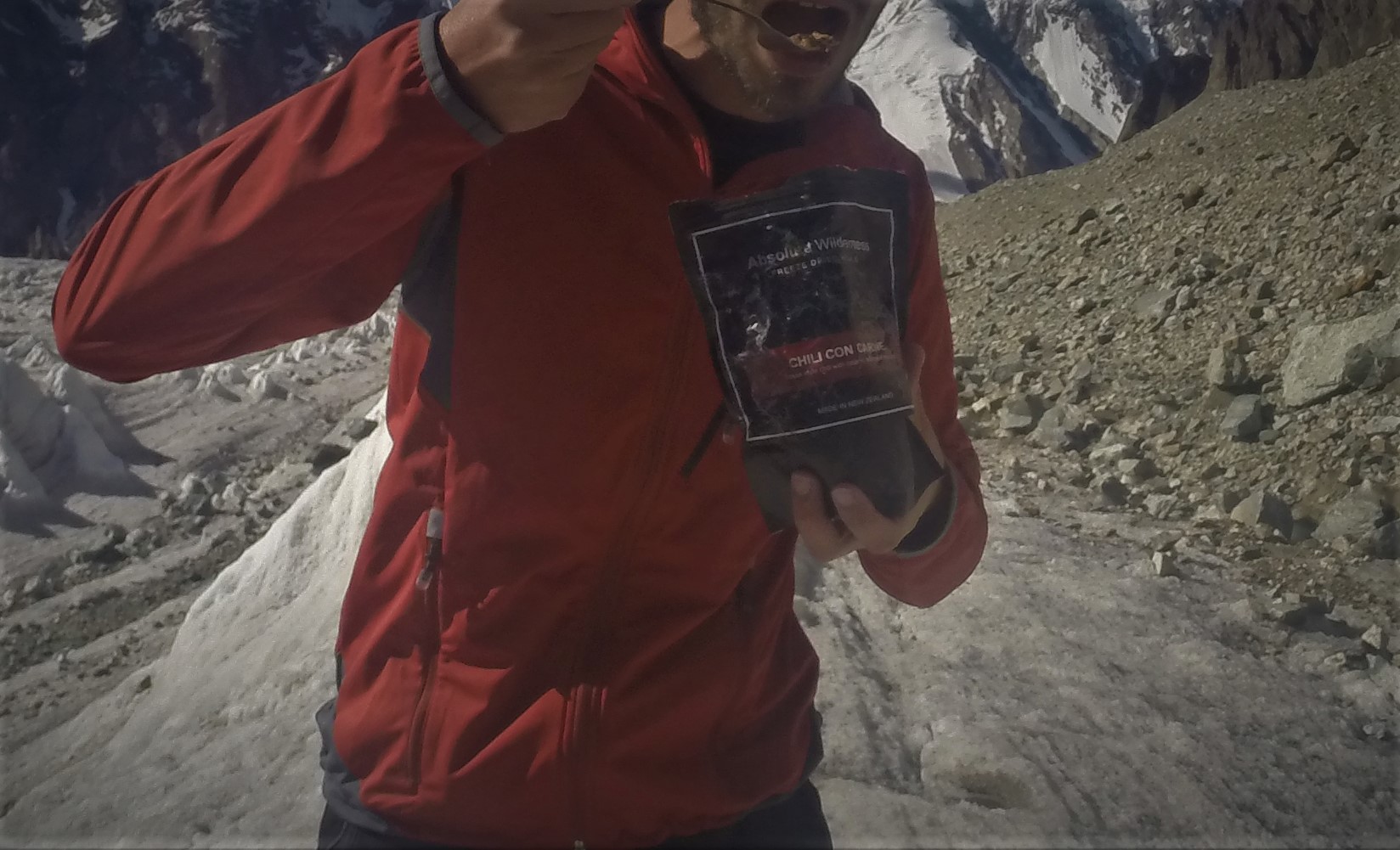 Lastly but not least Andy MacDonald and Nathan Faavae continue to supply me with these excellent Absolute Wilderness freeze dried meals. Light weight and high calorie - perfect for the mountains.