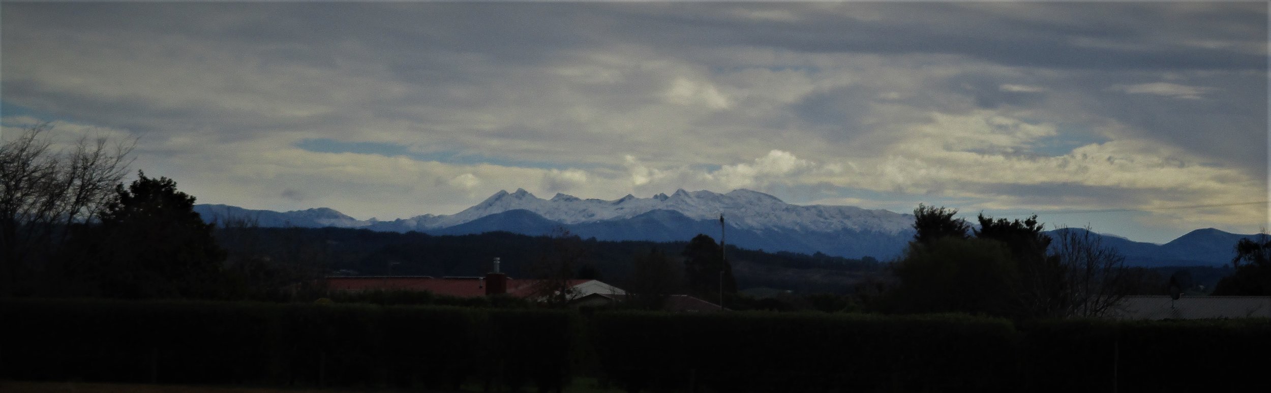 Winter on the Arthur range.