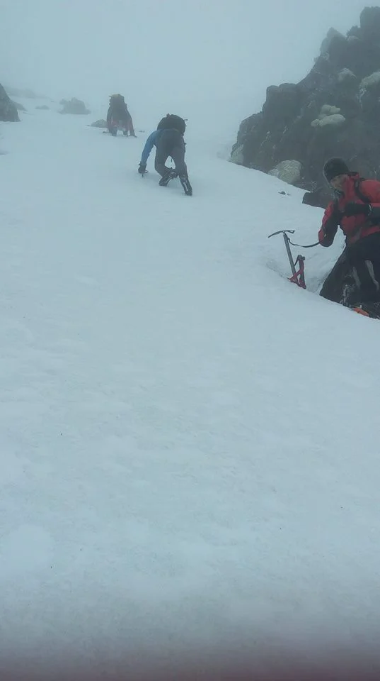 Coulior climbing