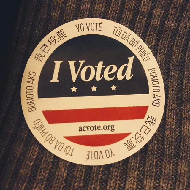 Hope you did, too! 🗳☑️🙌🏽 #acvote