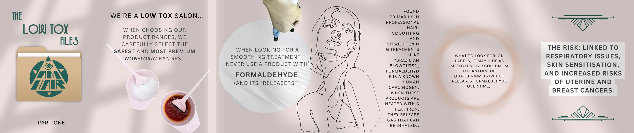 Non-toxic hair smoothing treatment