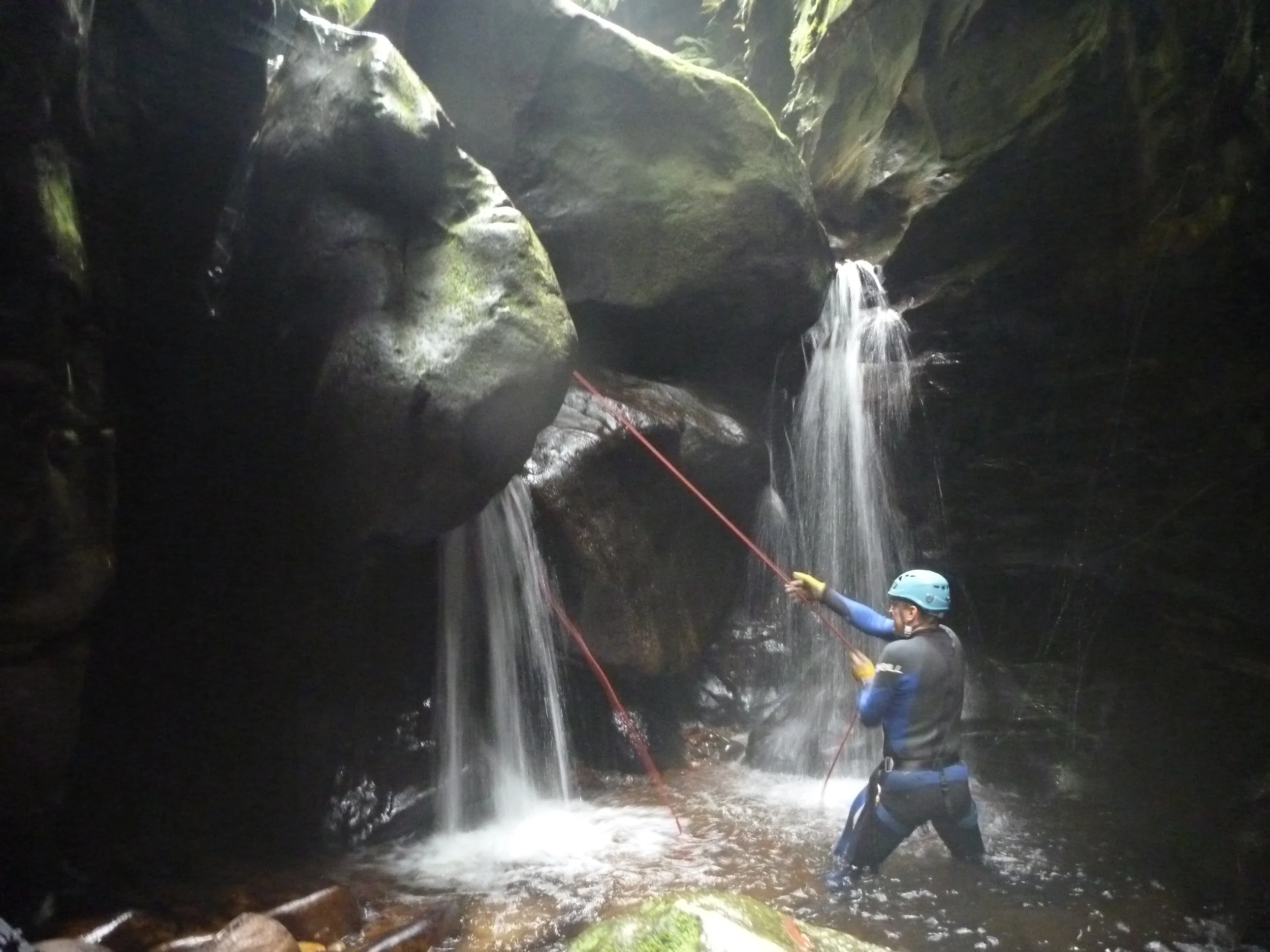  Vadim pulling down the rope 