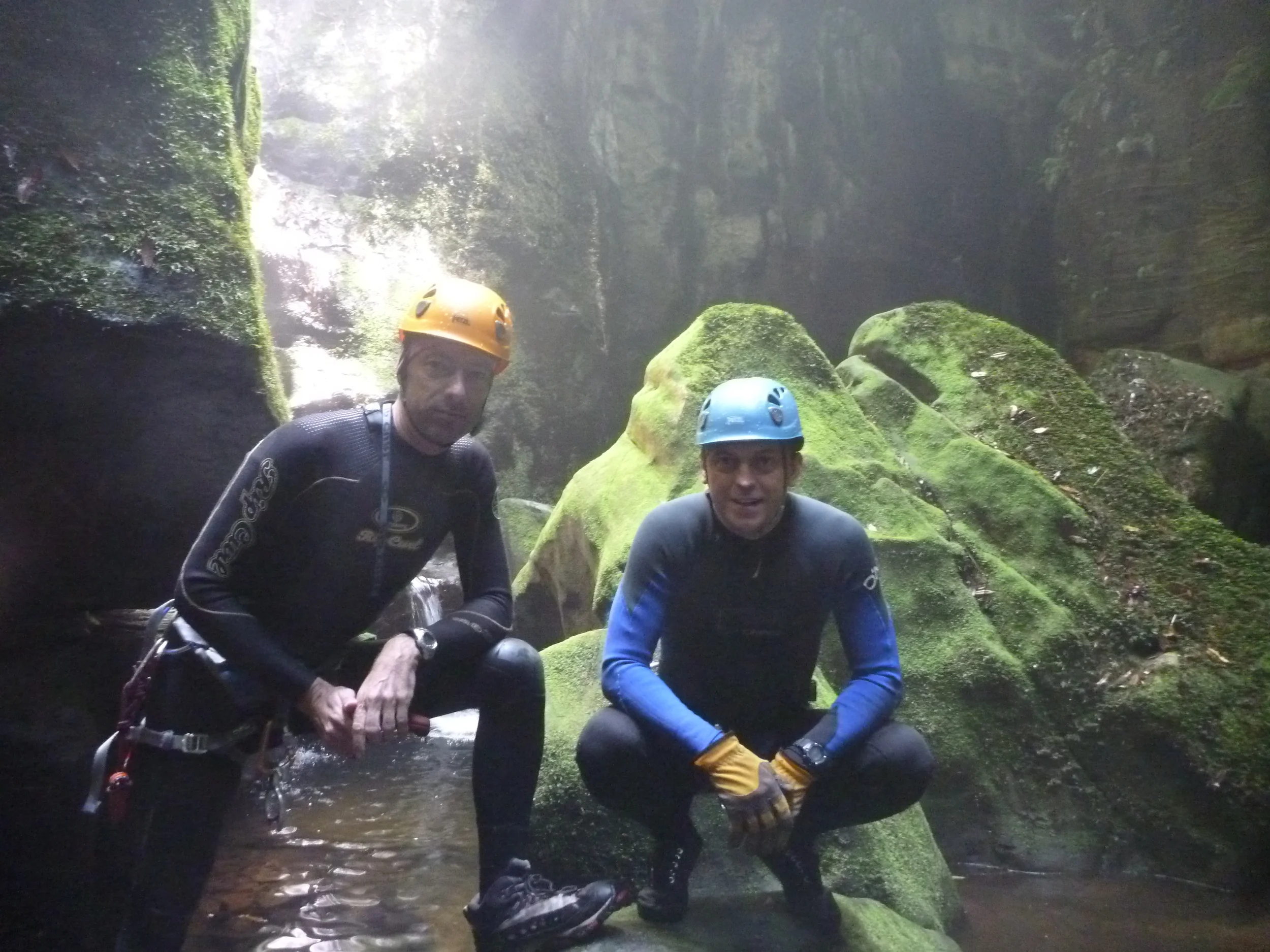  Thomas and Vadim at Claustral/Ranon junction 