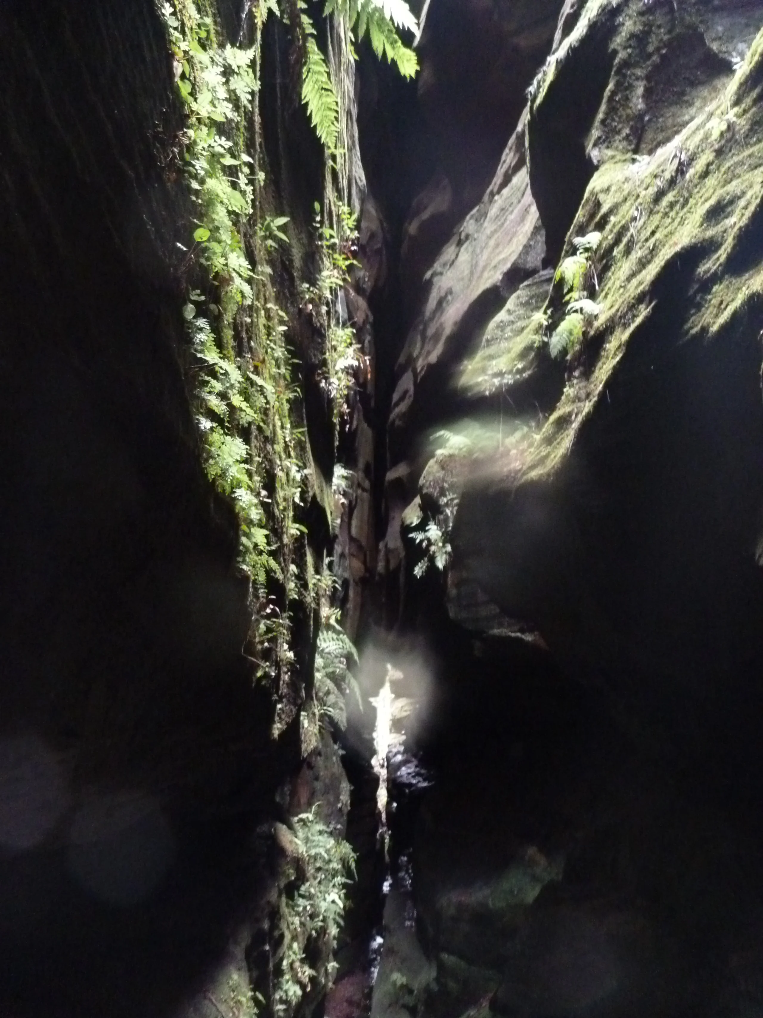  Narrow canyon section 