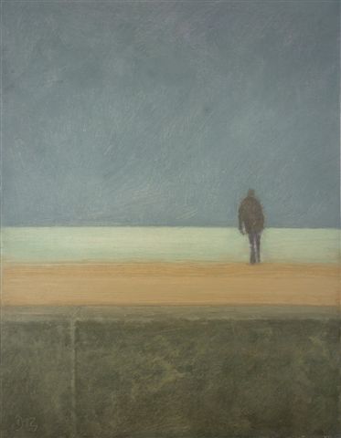 25 'Dark Day on the Beach' Oil on card 19x15cm £325.jpg