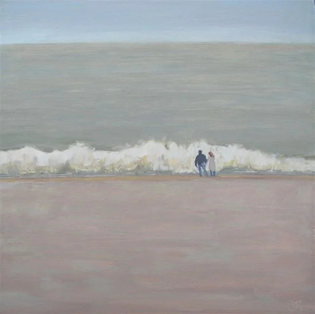14 'At the Water's Edge' Oil on board 29x29cm £395.jpg