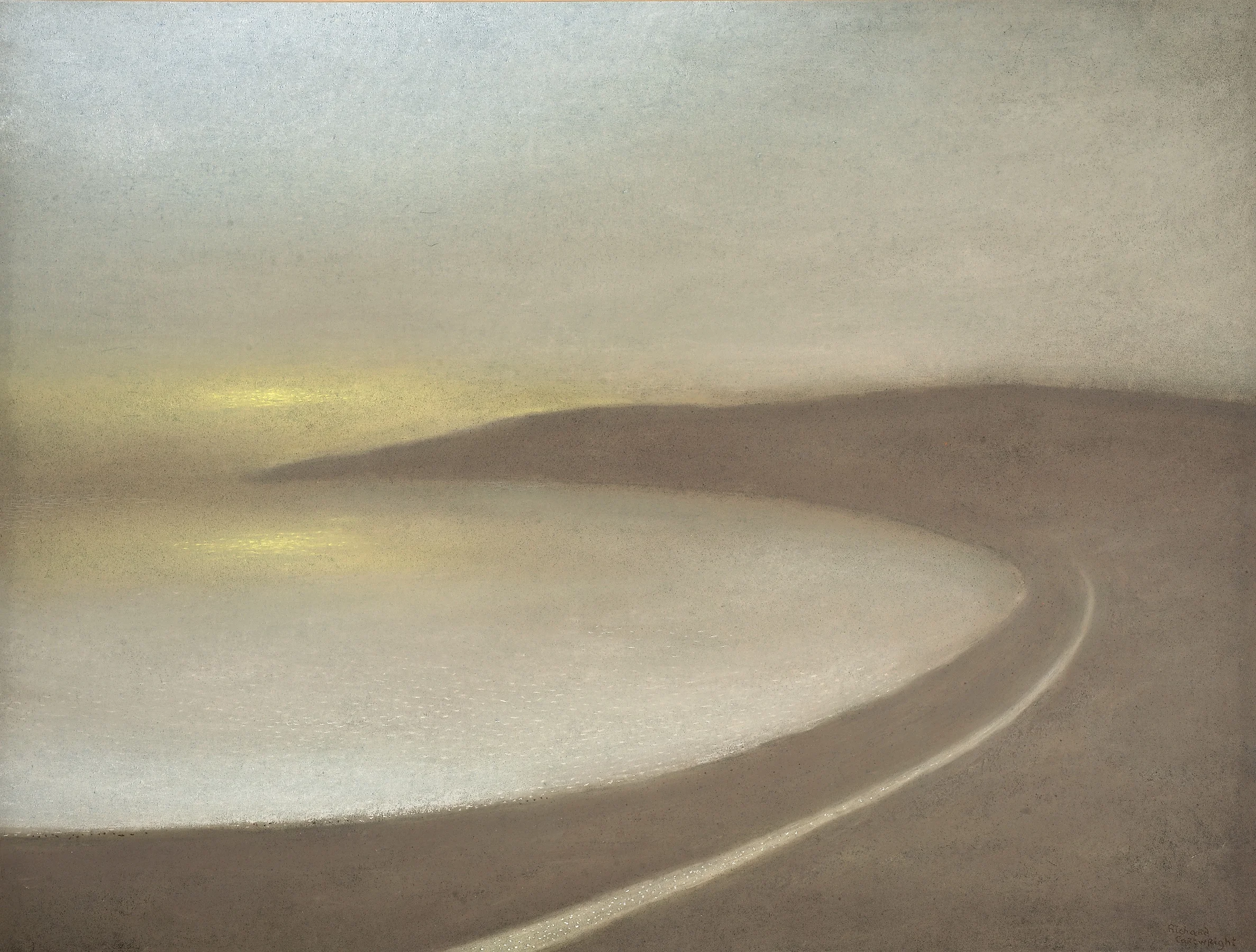 The Coastal Path 30 x 40" (Sold) Pastel