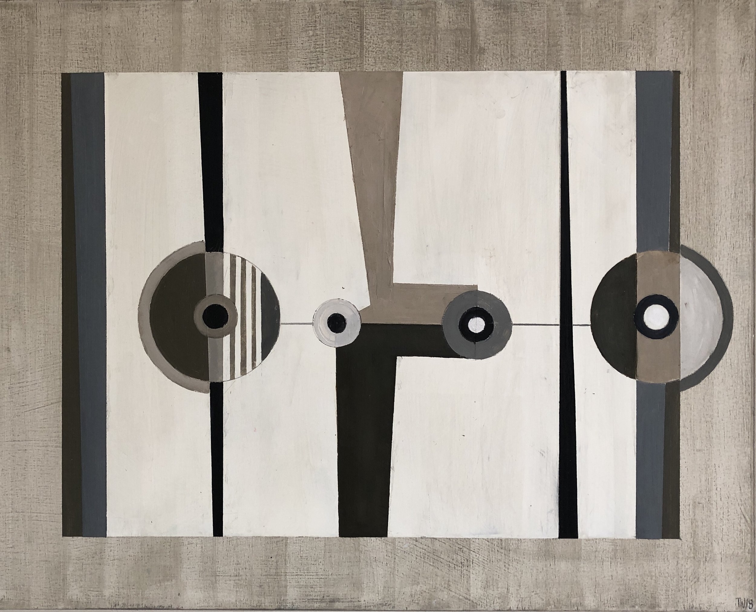 Variation of Discs 50 x 40cm