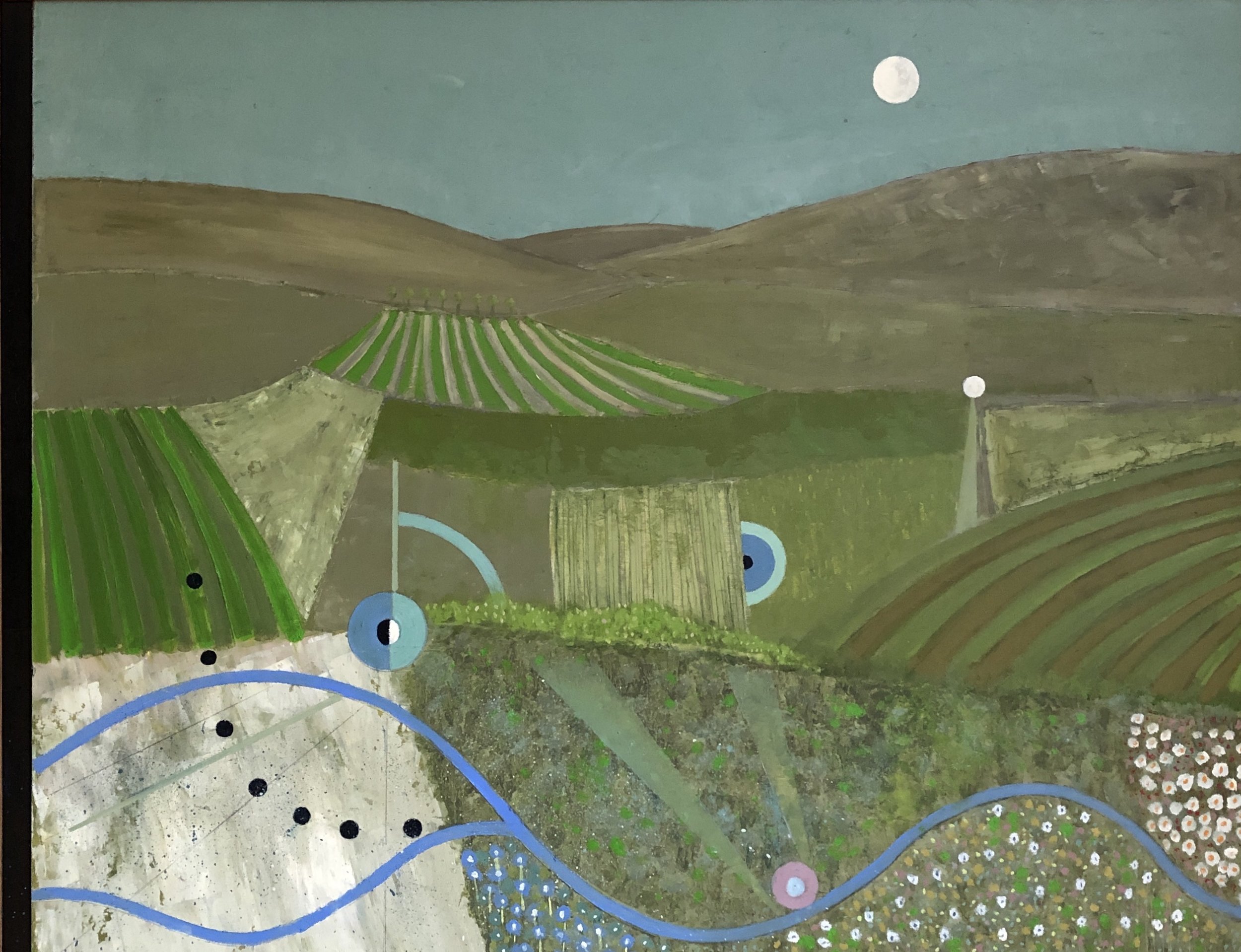 County Wicklow Hills 72 x 56cm
