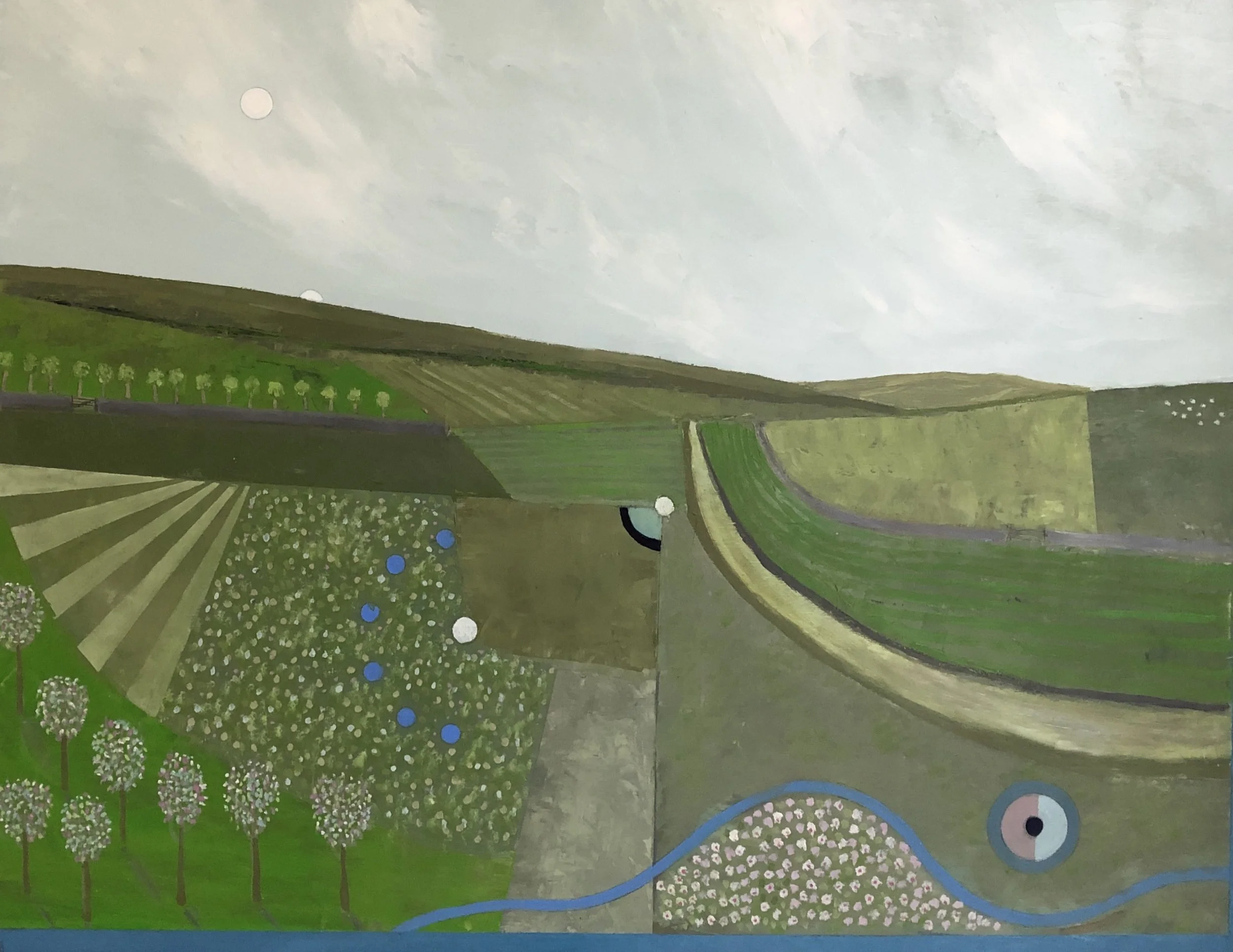 Cotswold Fallen Moons 72 x56cm