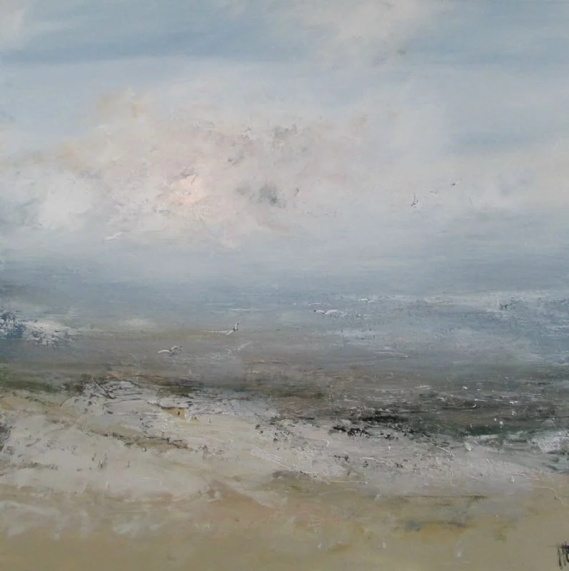 Silver Wind  100x 100 cm £850 sold