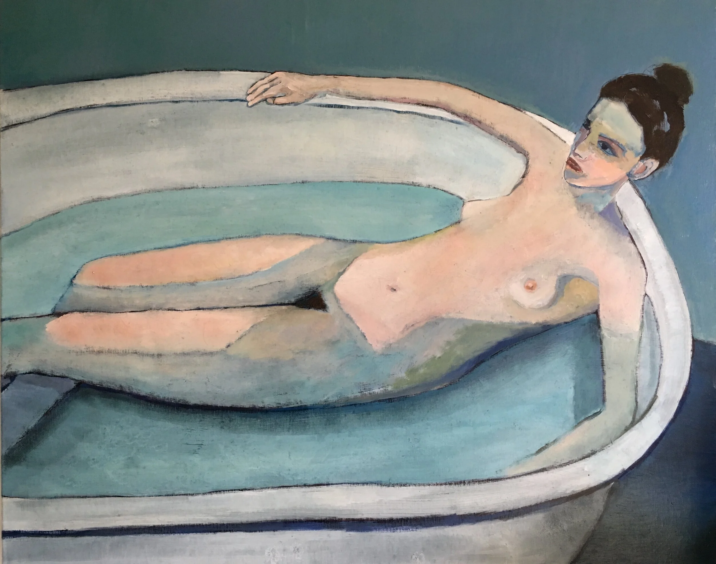 Woman Bathing 61 x 76cm