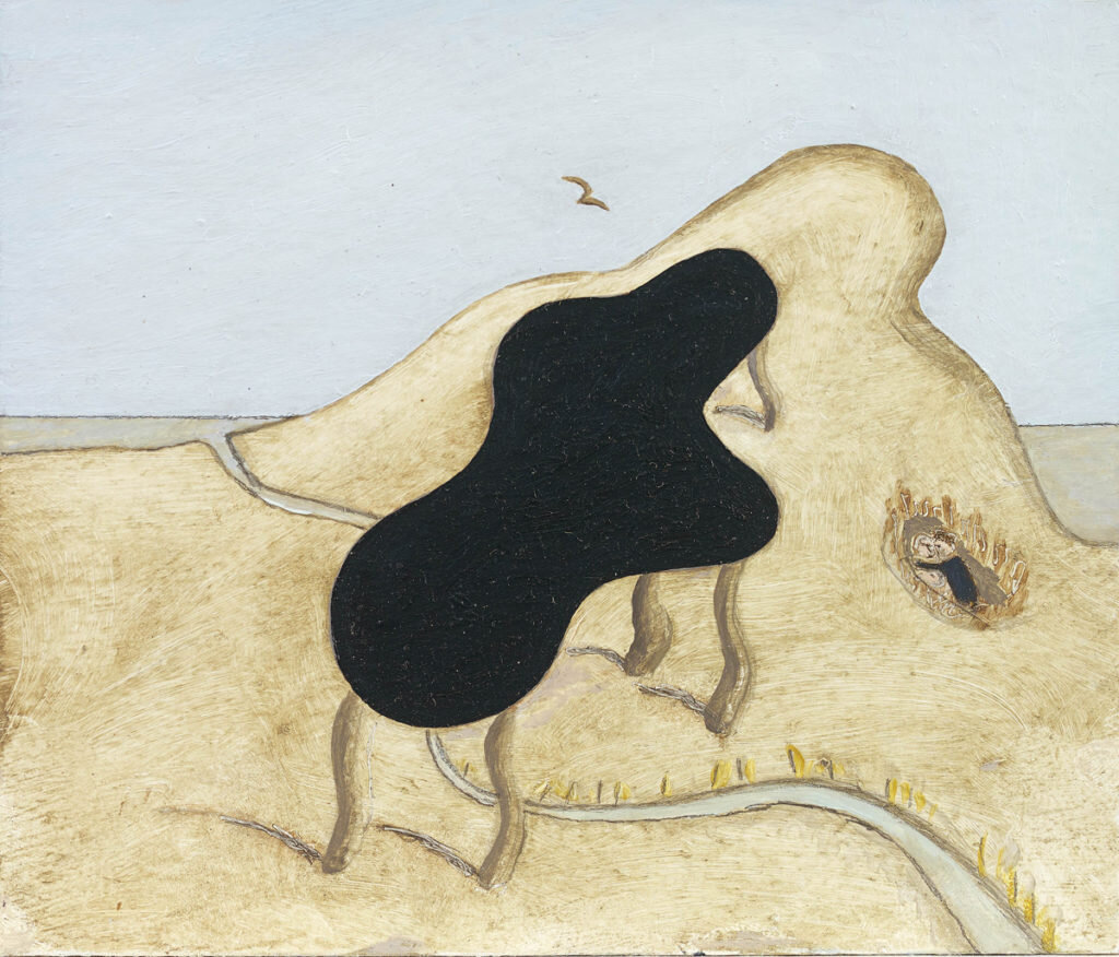 In a Hollow on the Hill 2019 12 x 14cm