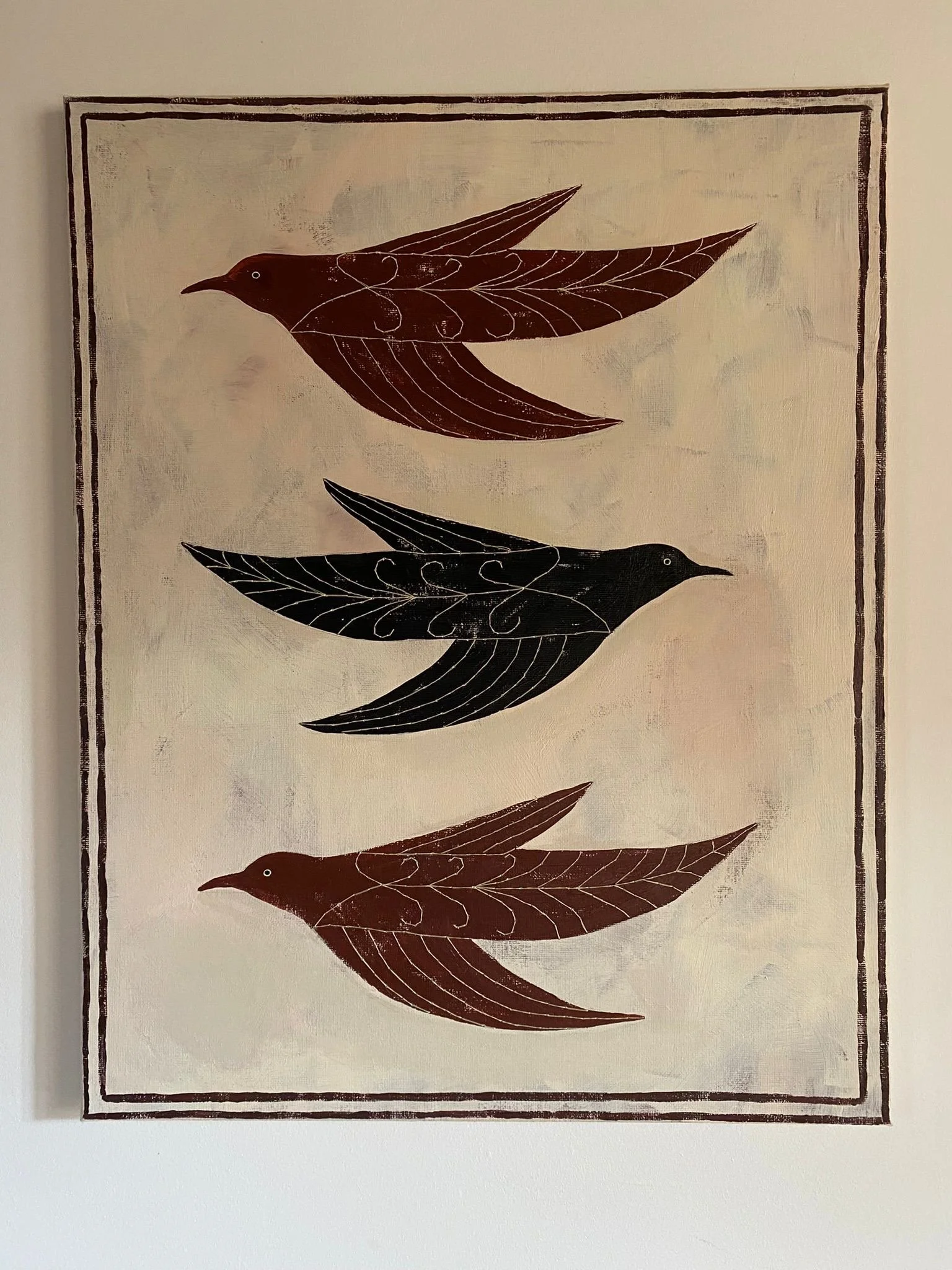 'Trio' 40 x 50cm