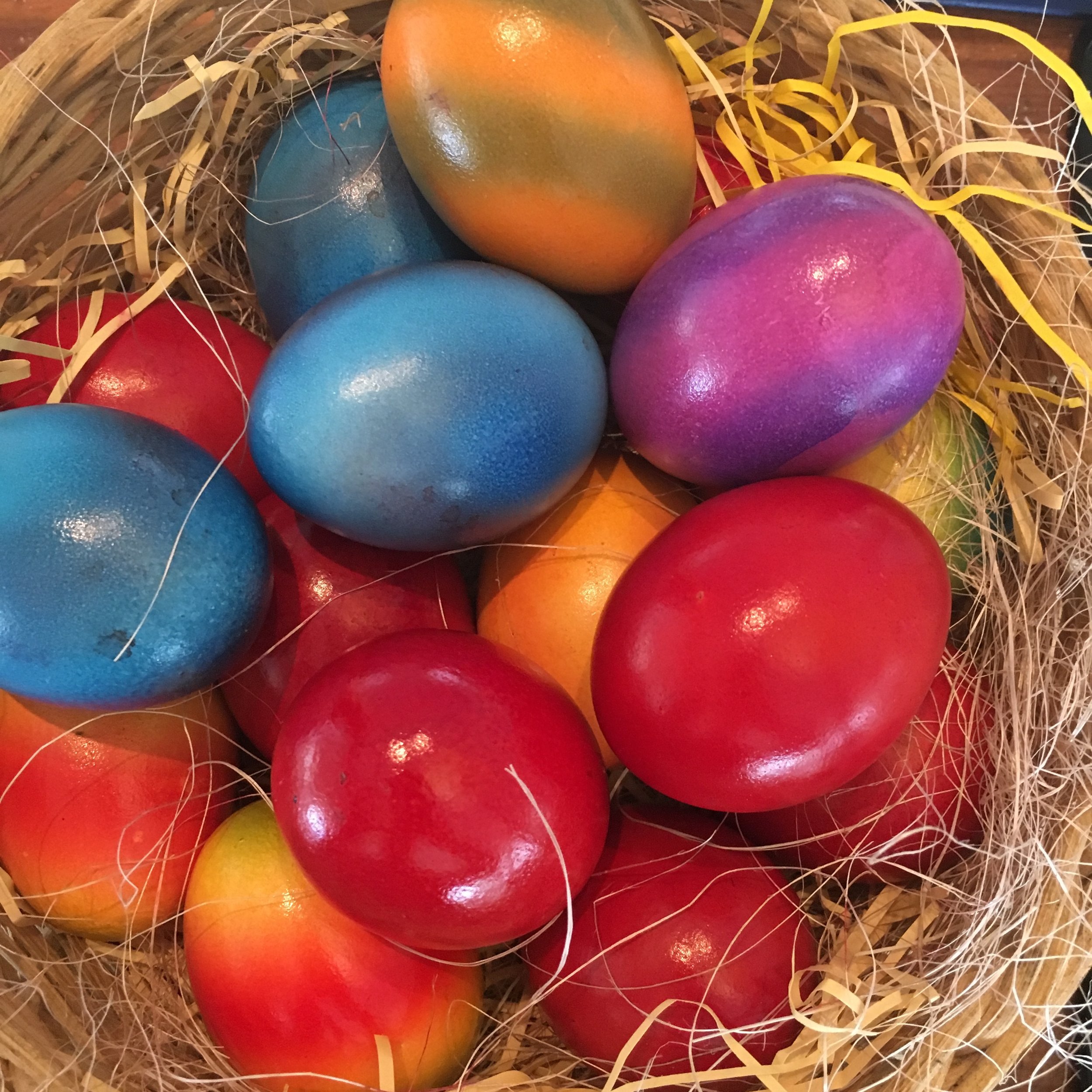 Who wants to dye Easter Eggs?