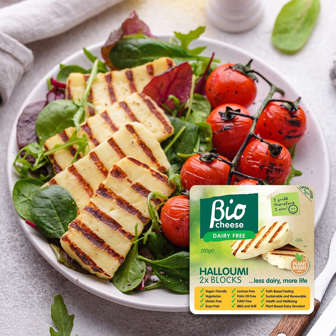Eat me raw, grilled or fried. The versatile BioCheese Halloumi is perfect for a tapas-style snack, in a burger or through a salad.

#plantbased #vegan #vegancheese #lessdairymorelife #dairyfree #biocheese #veganfood #whatveganseat #vegansofig #cruelt