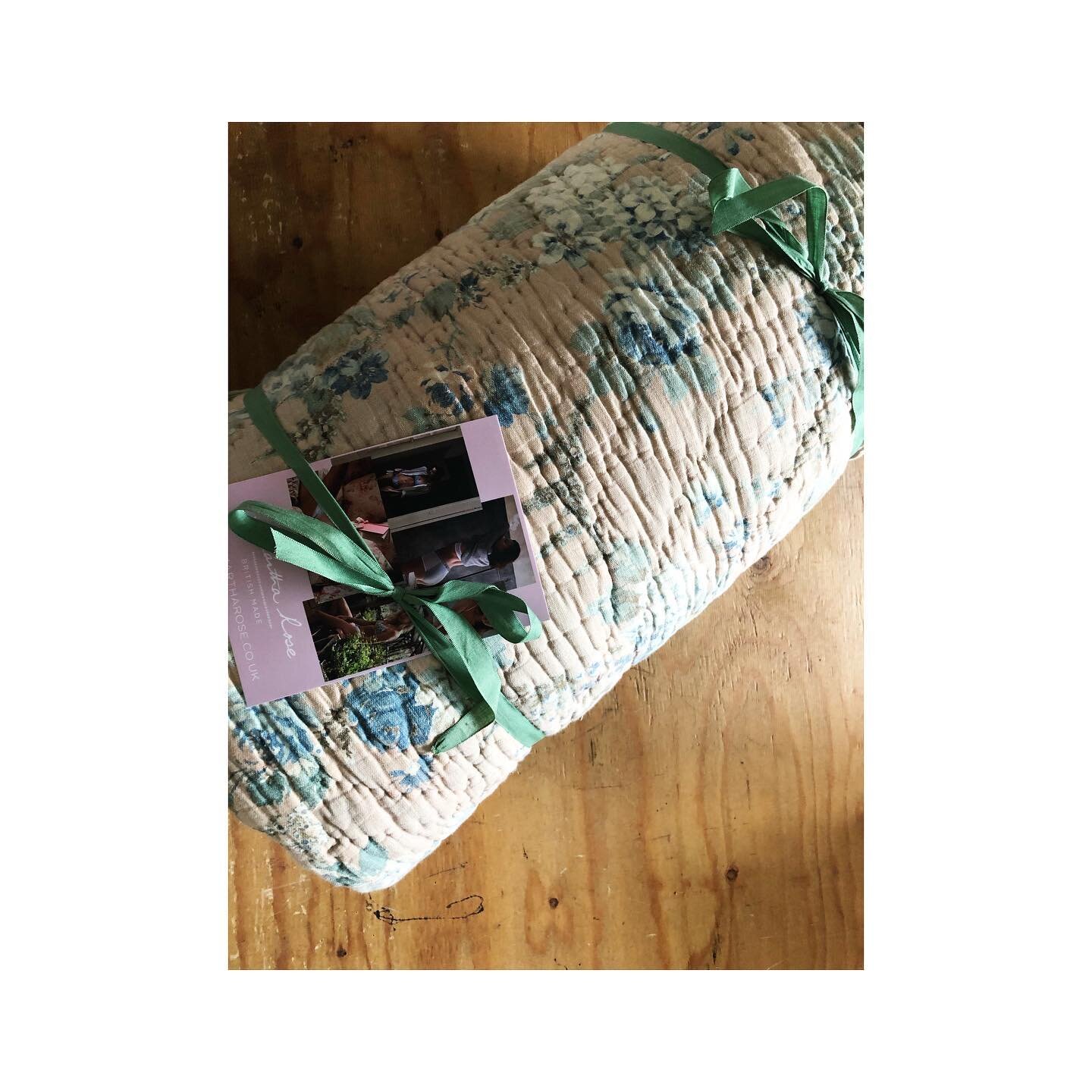 Packing pretty orders &bull; Take a peek on the website for more vintage items &bull; #martharose #martharoseunderwear #fashion #antiques #colour #design #inspiration #quilt #luxurylingerie #interiers #layers #texture #vintagequilt #womeninbusiness #