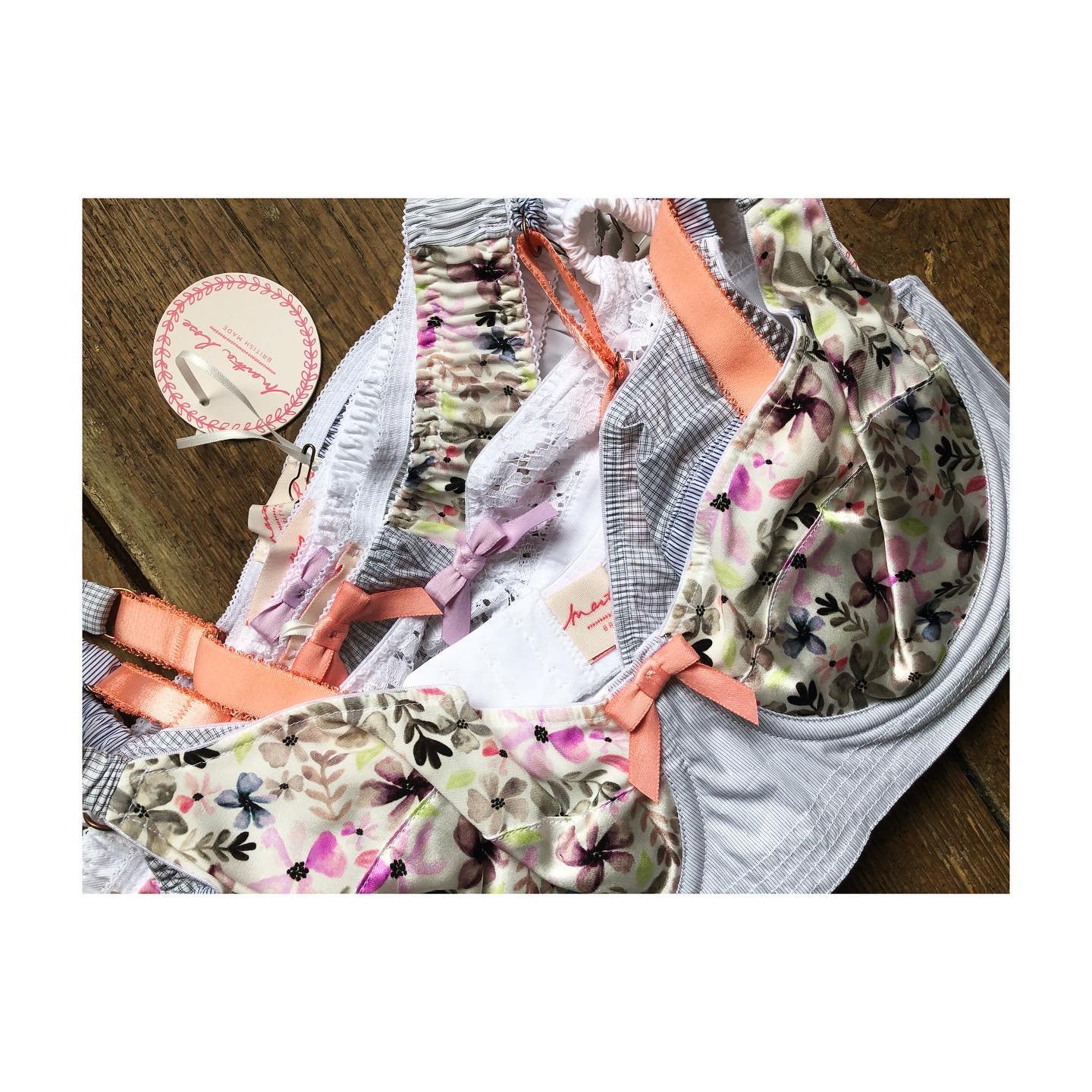 Web orders going out, thank you for all the support through this slightly surreal time 💘💫 &bull; #martharoseunderwear #luxurylingerie #britishmade #cotton #loungewear #lingerie #womeninbusiness #colour #silk #printdesign #floralprint