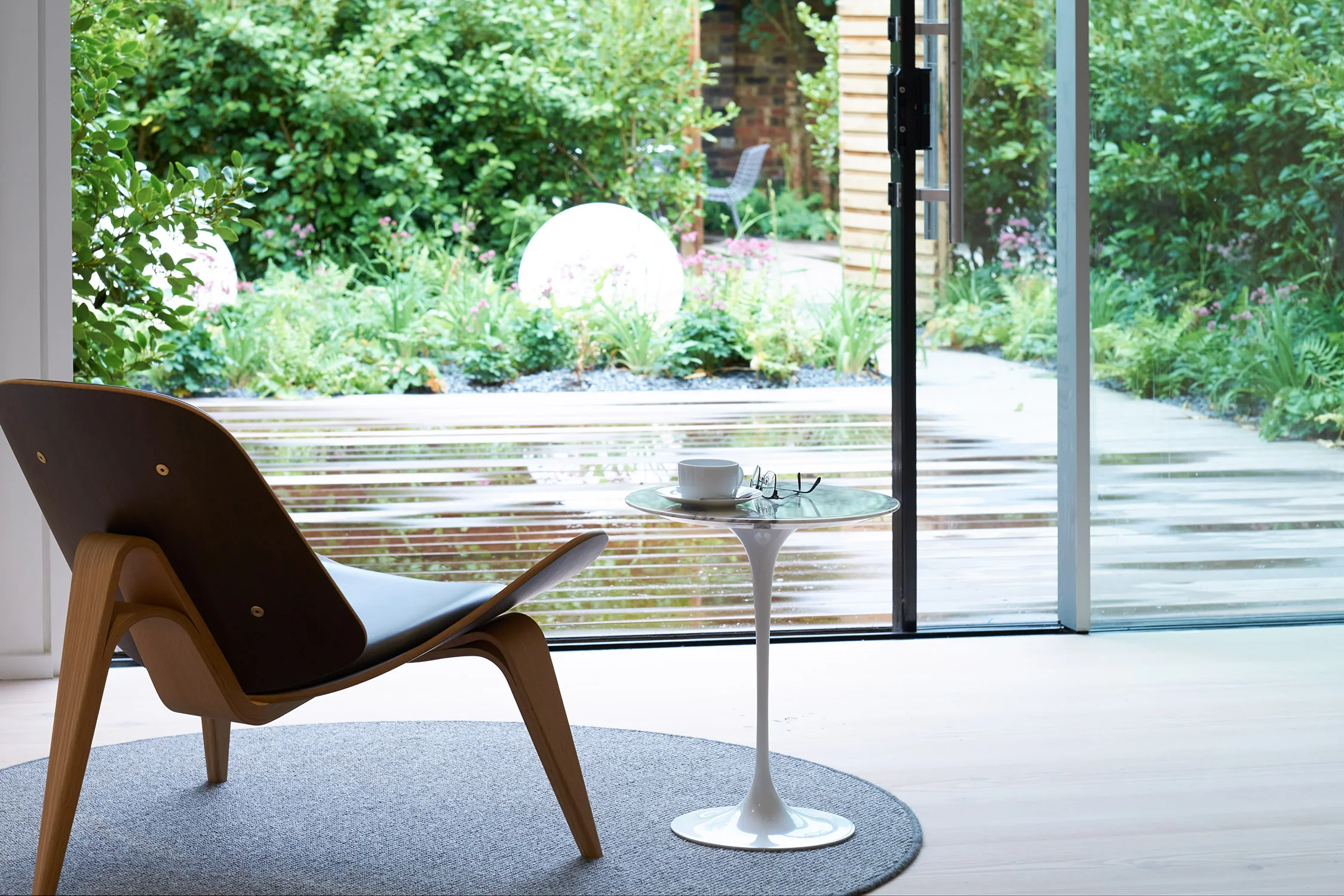 paradise gardens living room view