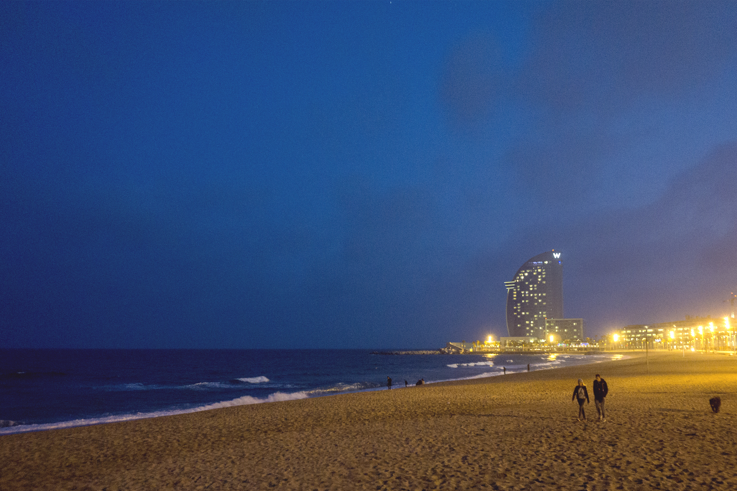 Barcelona beach, Barcelona, Spain