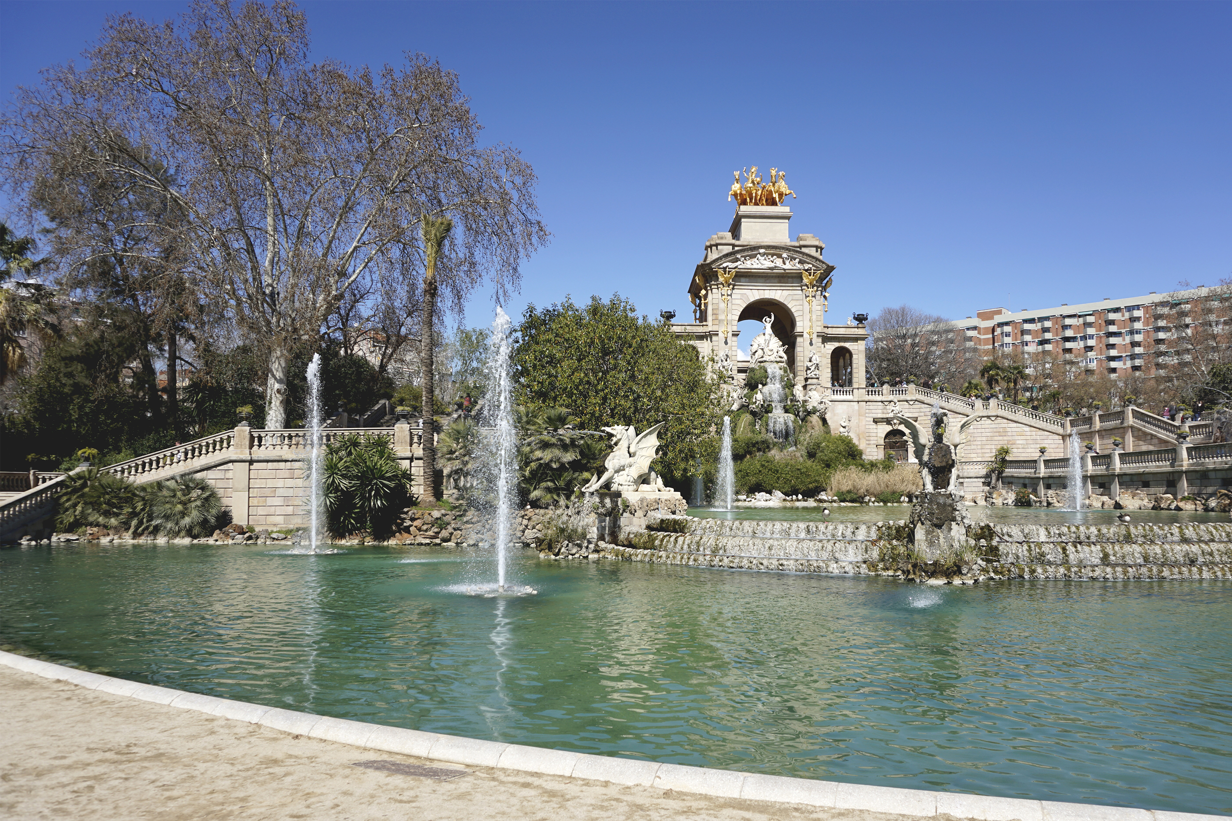 Cascada Monumental, Parc de la Ciutadella, Barcelona, Spain