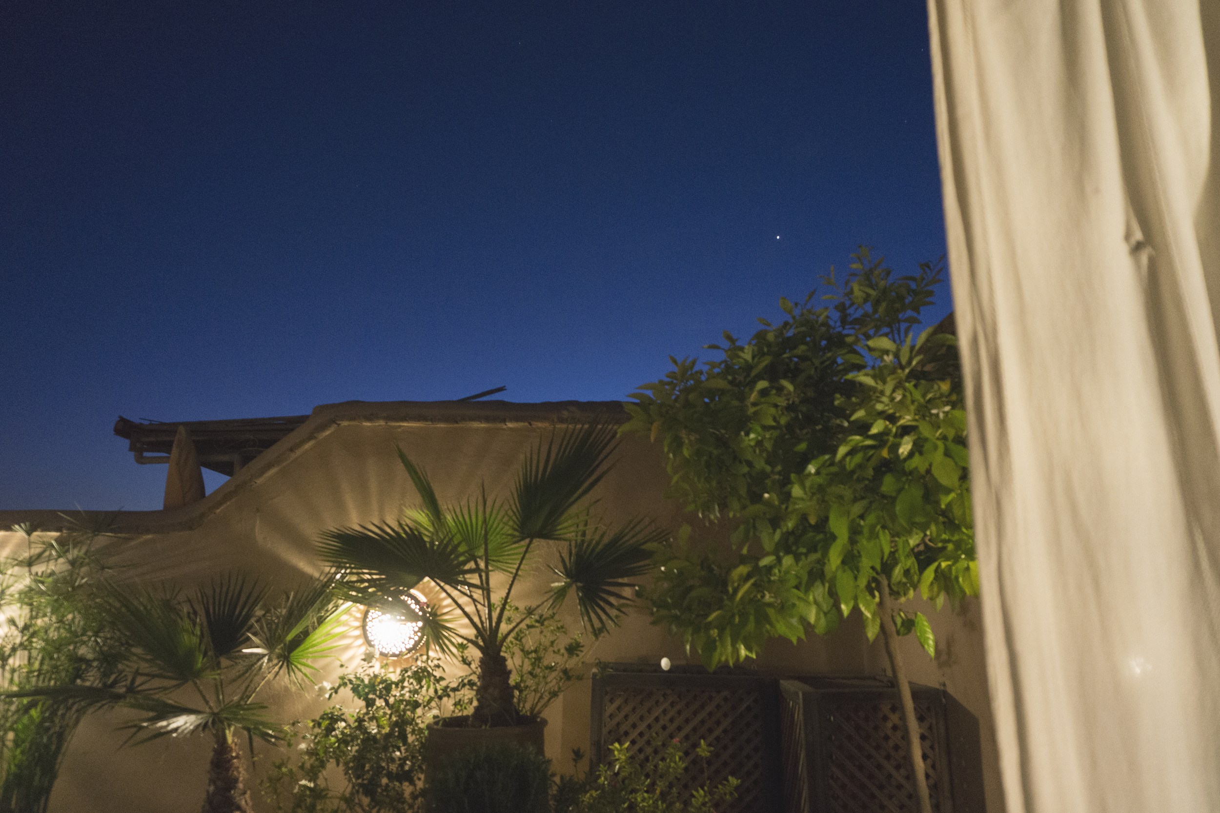 Rooftop, Riad 107, the Medina of Marrakech, Morocoo