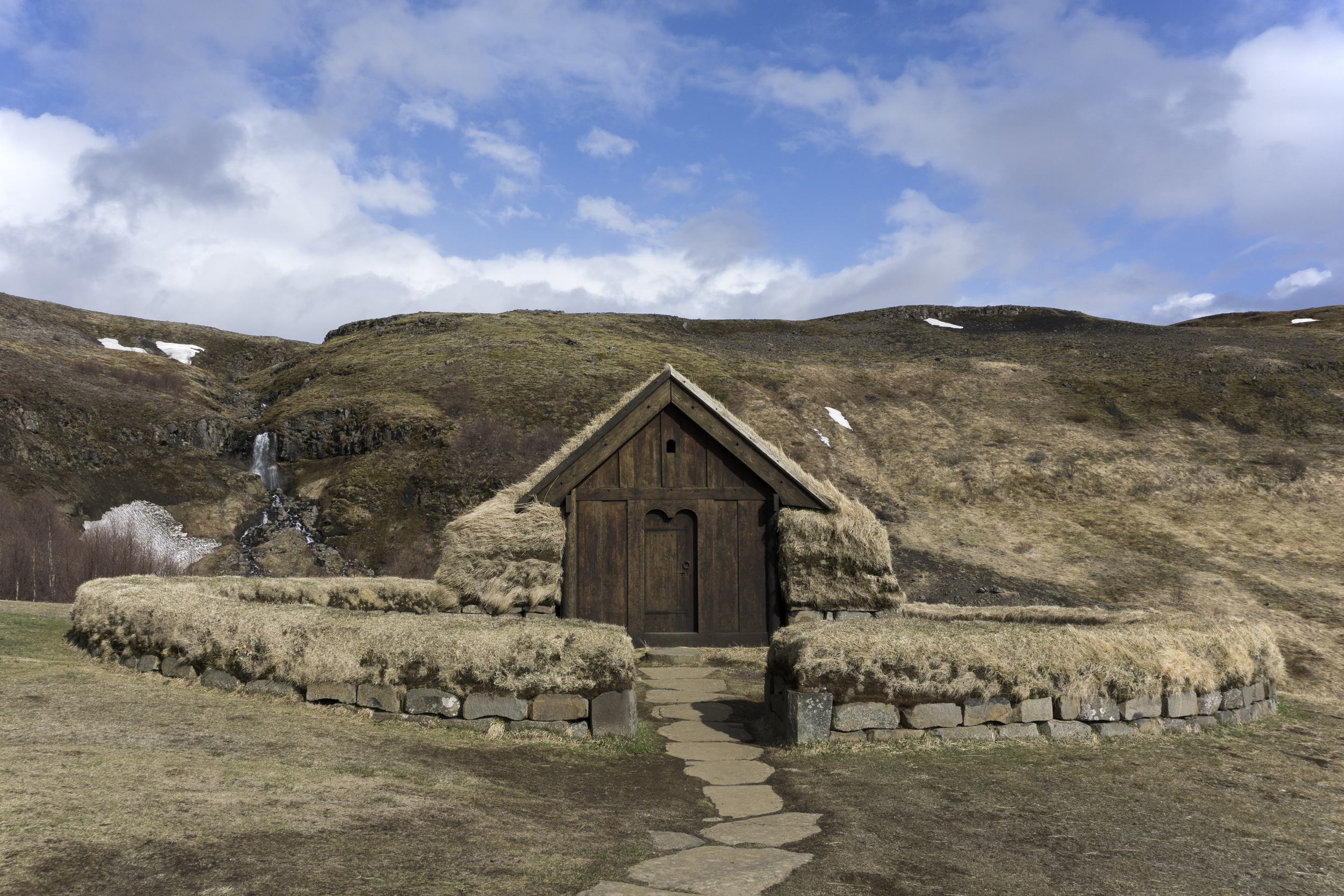 (Replica) Viking Settlement, South, Iceland