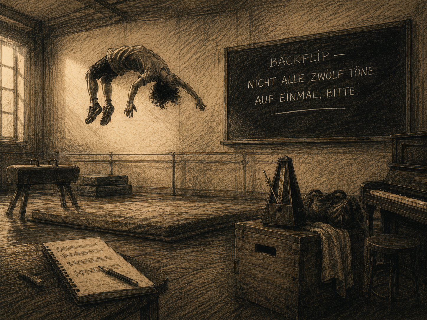 Backflip - Nicht alle zwölf Töne auf einmal, bitte