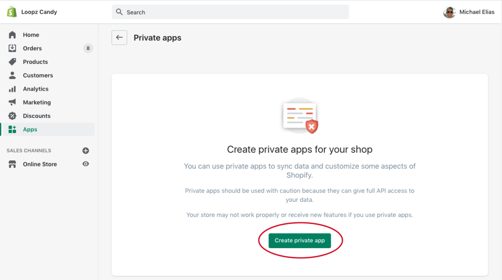 shopify extension screen2