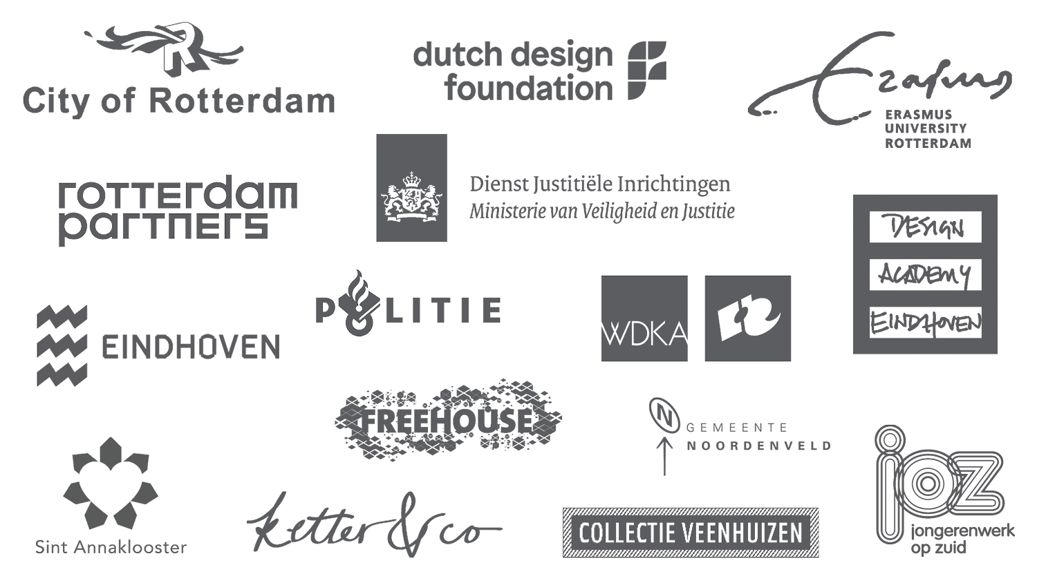 Selection of recent clients and partners.