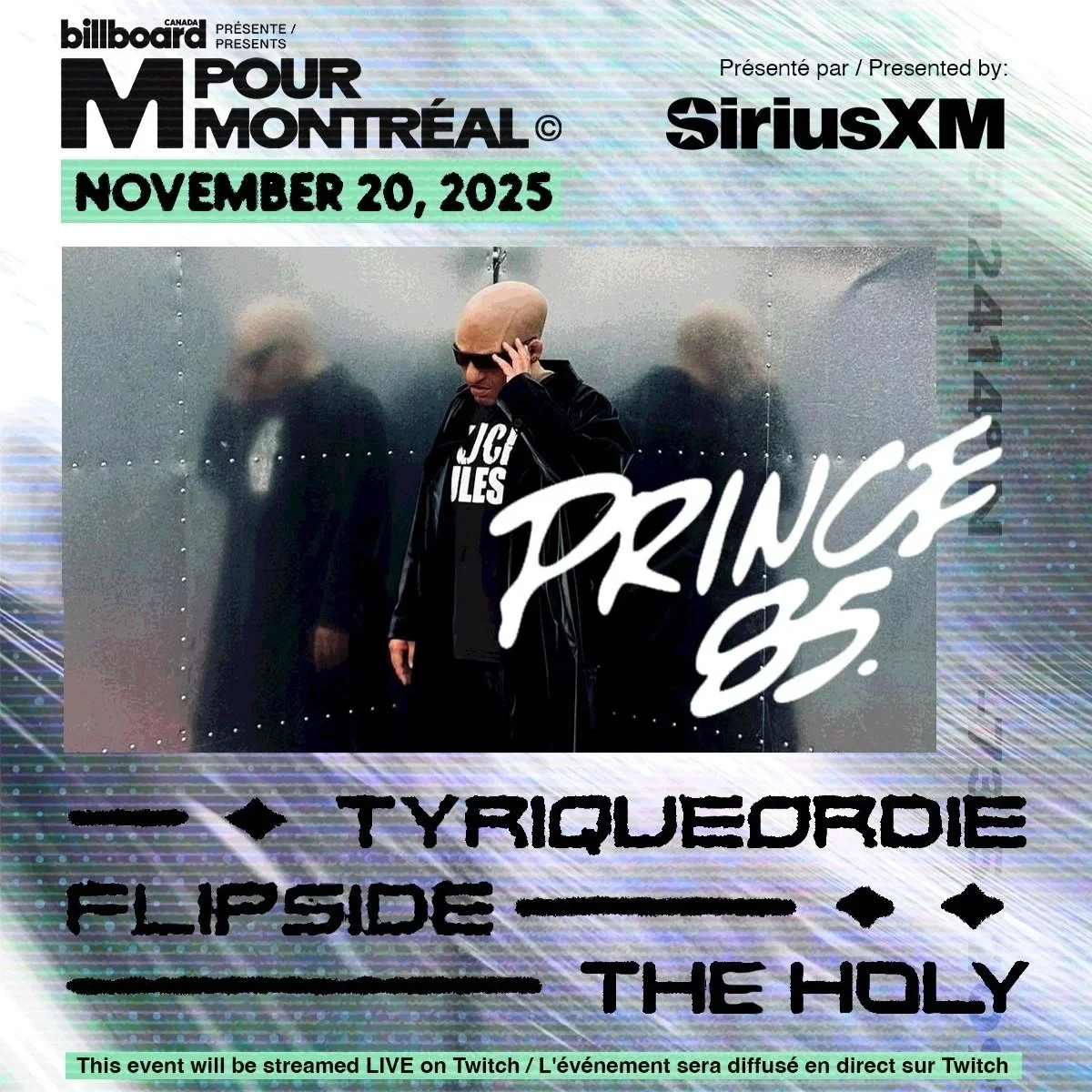 M pour Montréal présente Prince 85