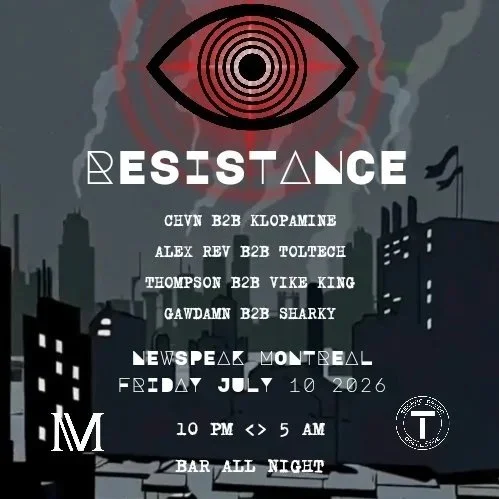 Nevermonday x Techno Crudo: Resistance