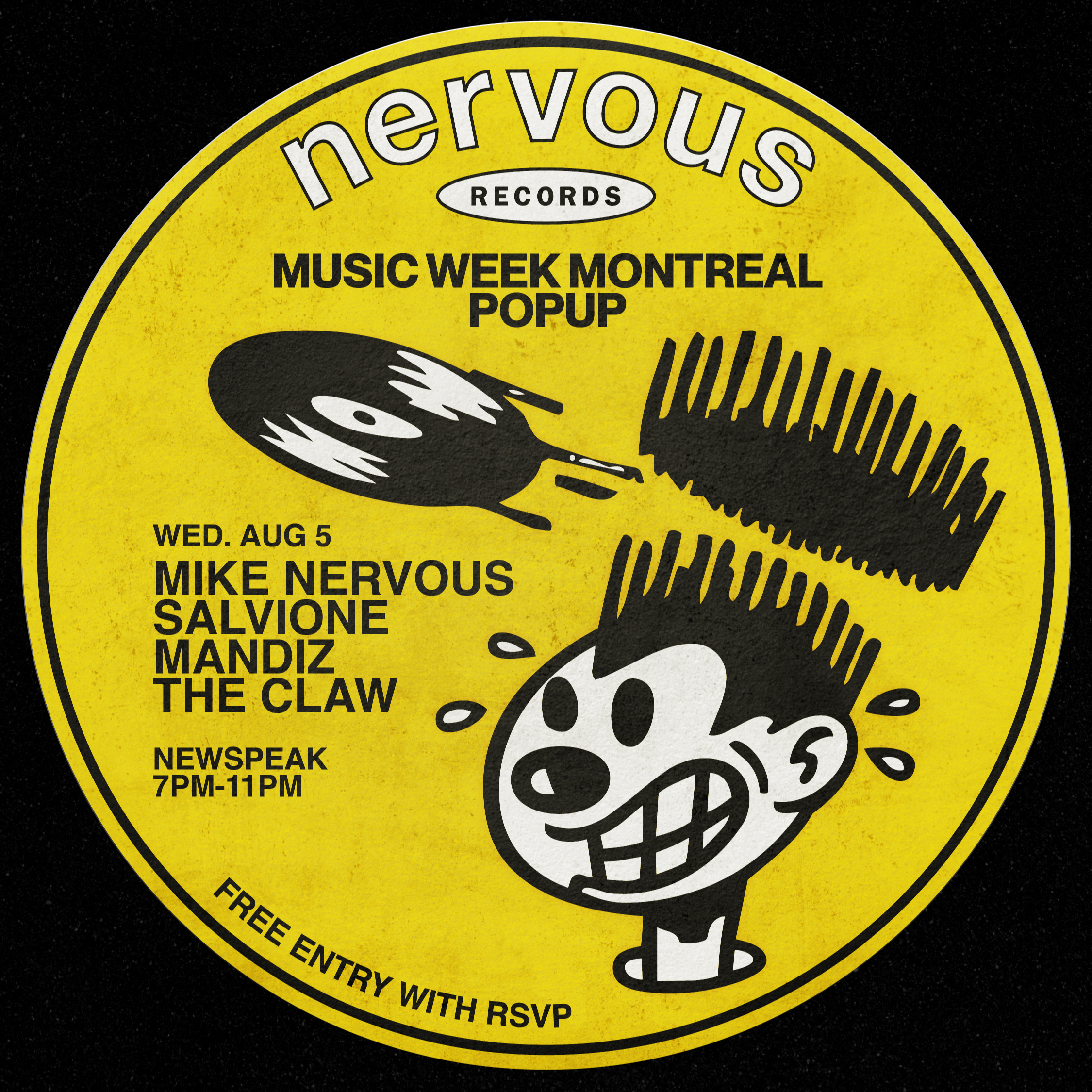 Nervous Records- Music Week à Montréal