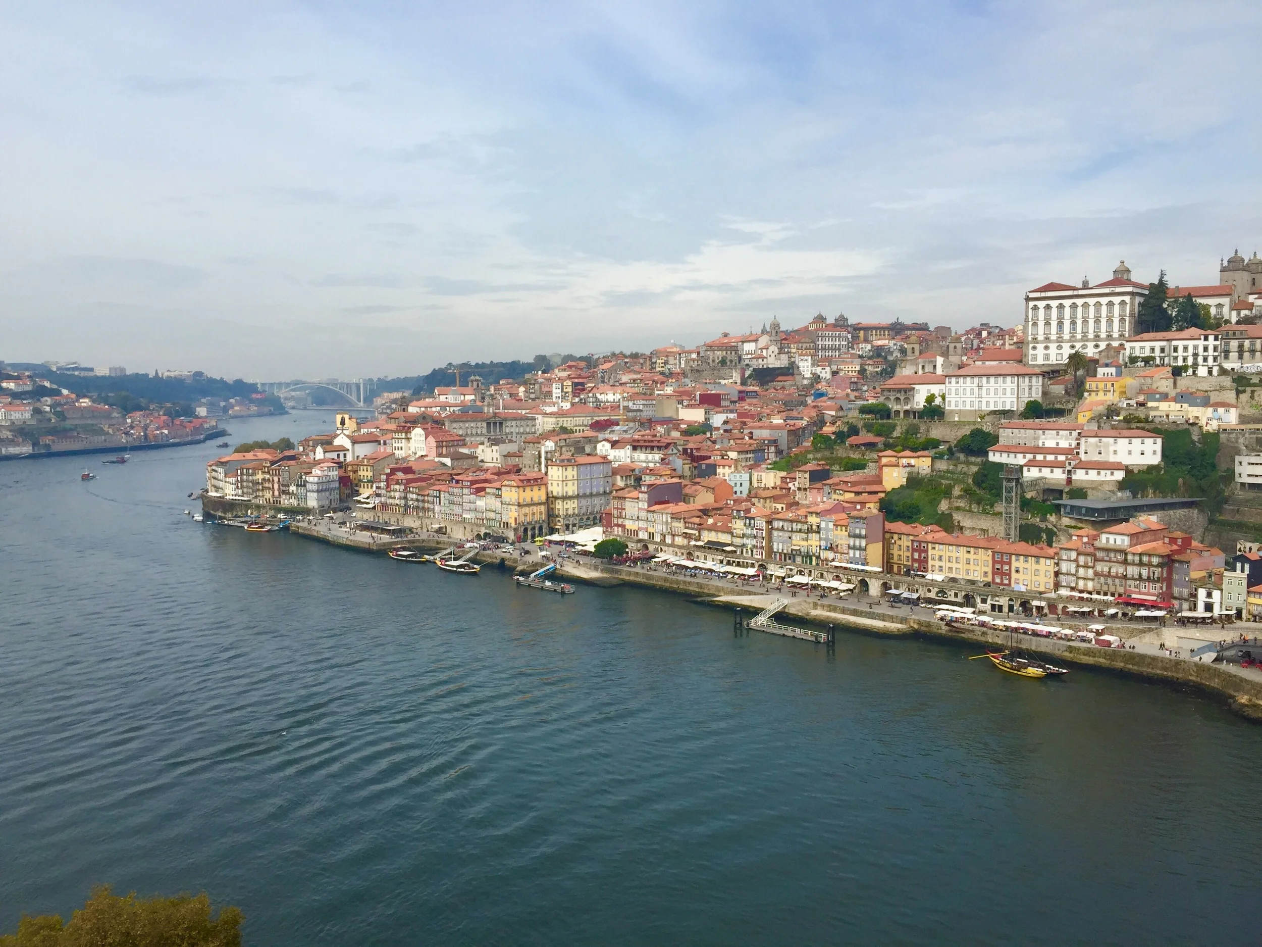 View from the bridge.