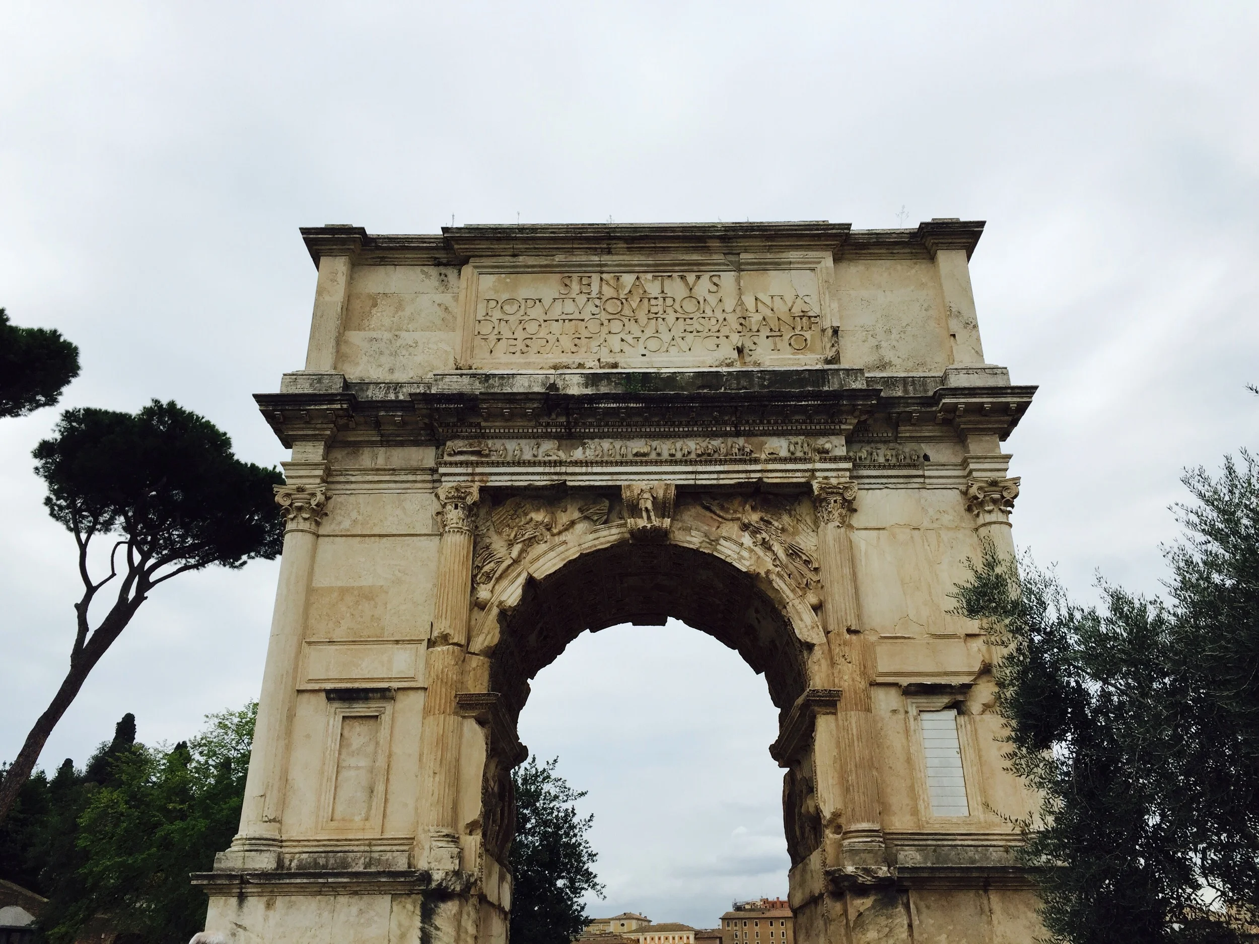 Part of the Roman Forum.