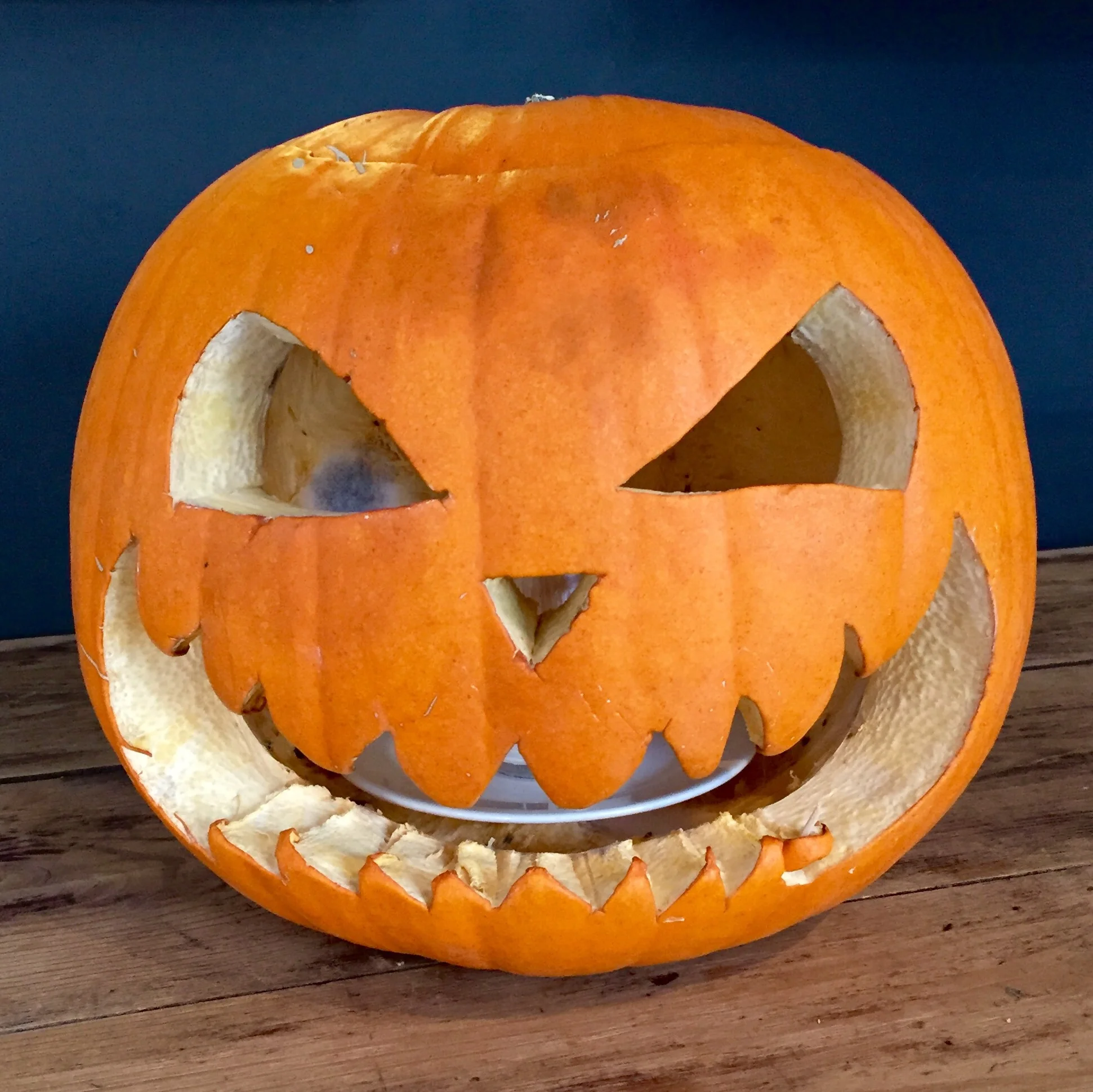 The rare jack-o-lantern spotted at Federal