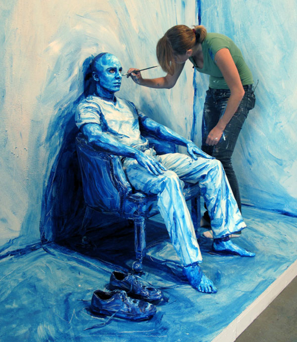 Blue Print Installation, 2010