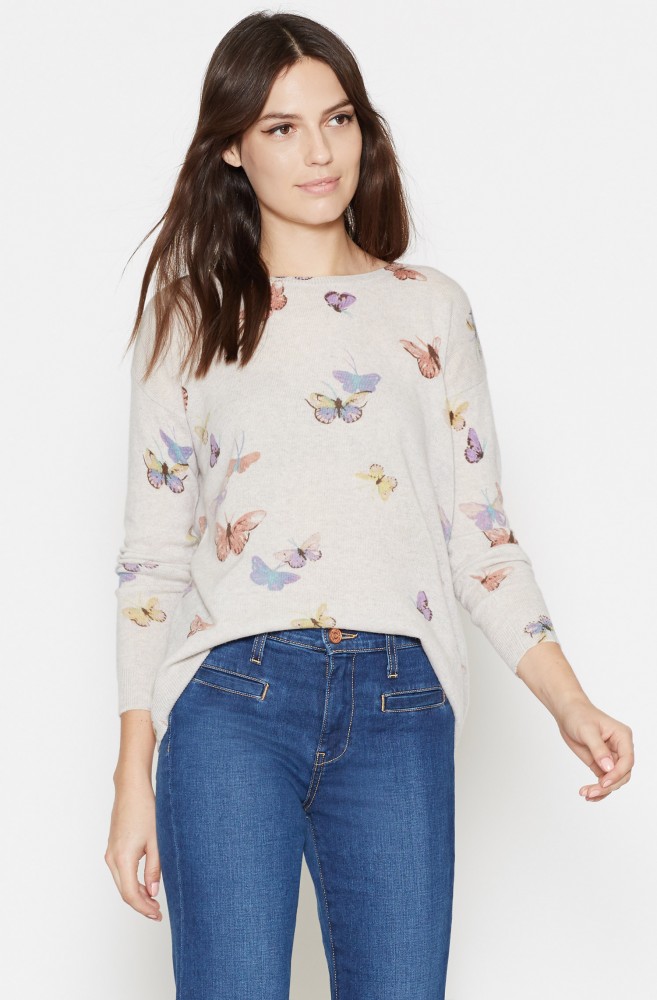 I love a sweater with a little pattern on it. This Eloisa Cashmere Sweater is just so cute and adds just enough of a subtle color to have a little fun with the fall neutrals that are surrounding everyone. Joie is one of my absolute favorite brands and they've got some killer styles this year to check out!
