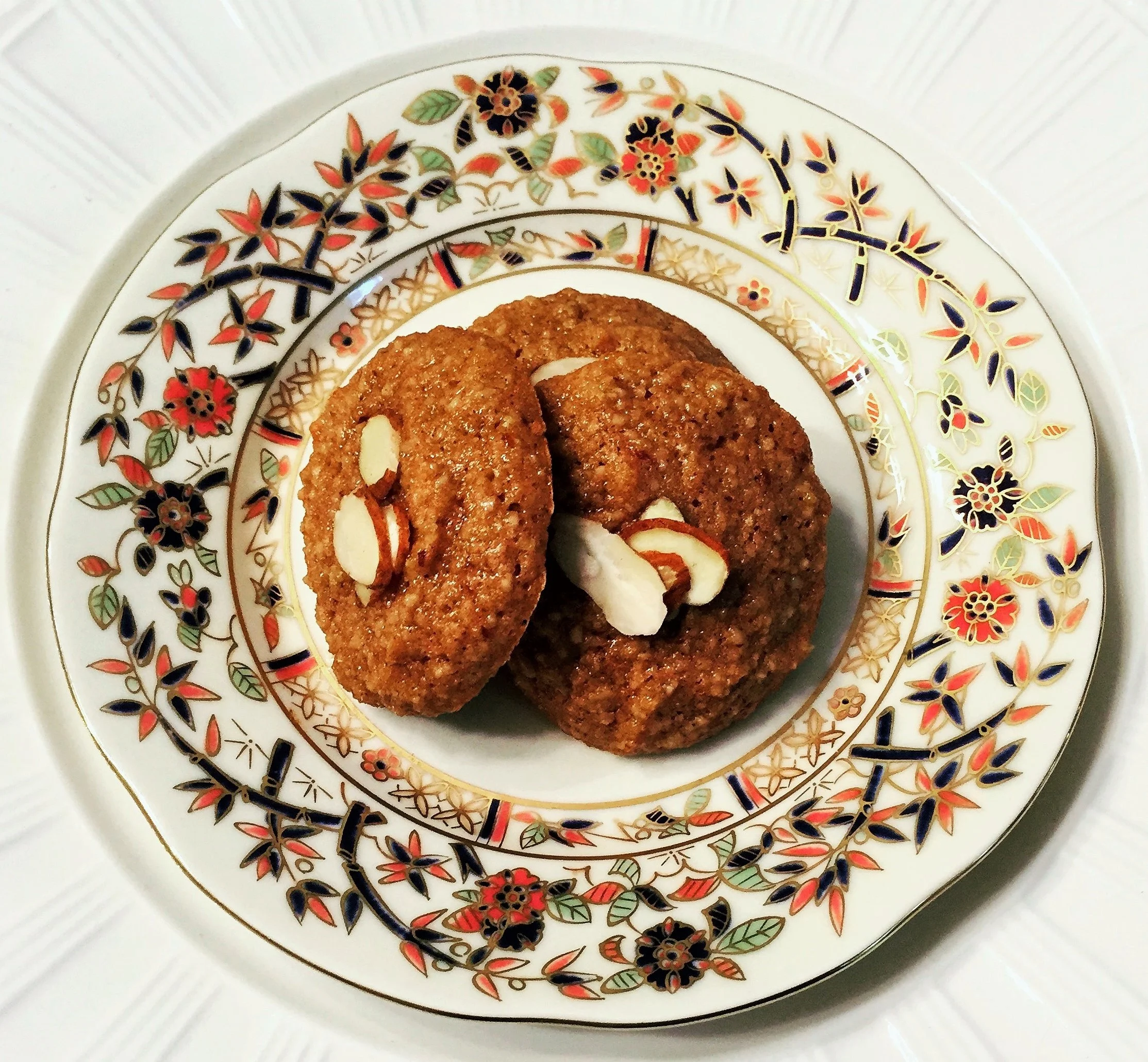 Hungarian Zsolnay Porcelain : Bamboo Pattern