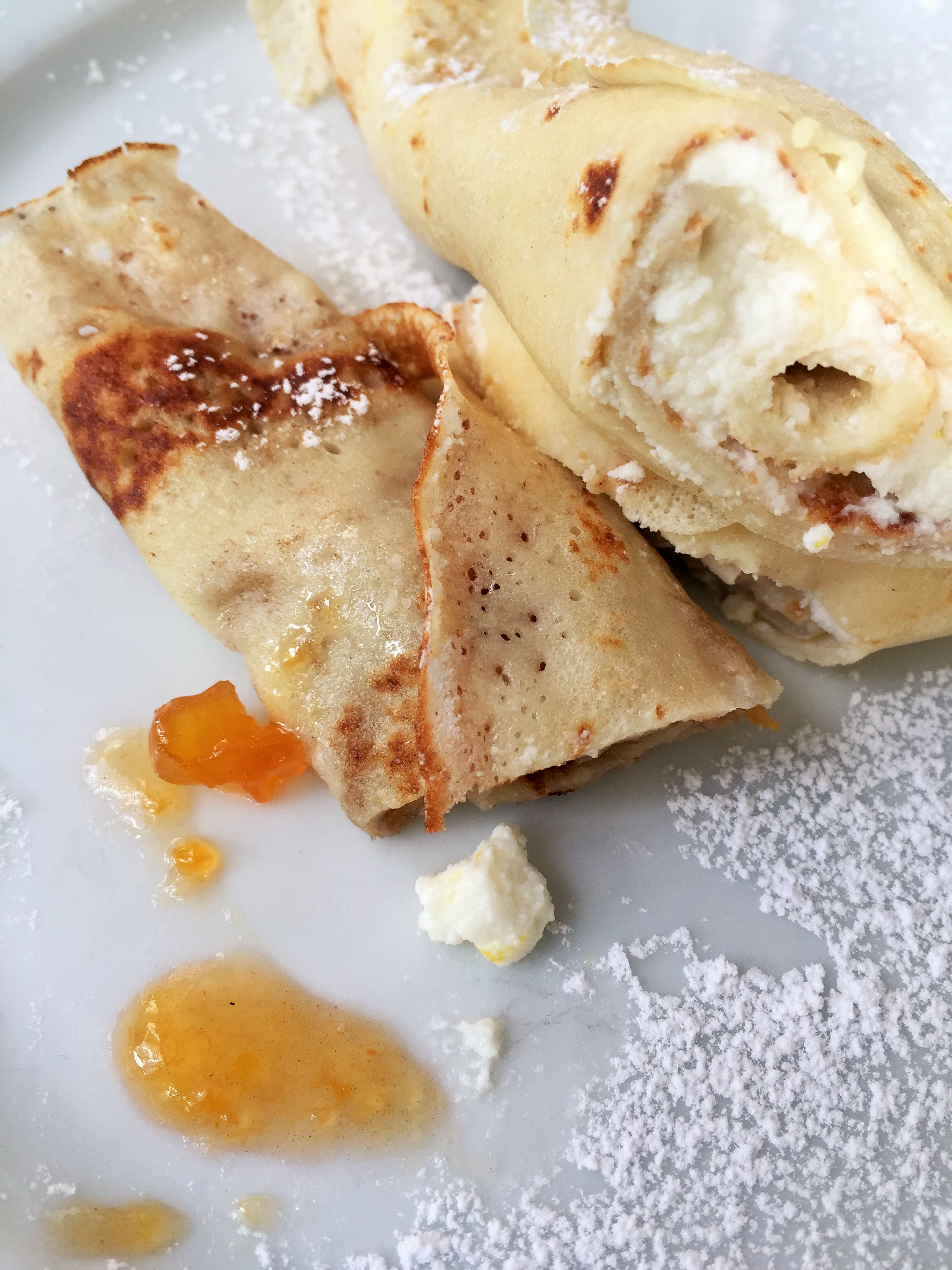 Apricot Jam and Lemon Ricotta Filling