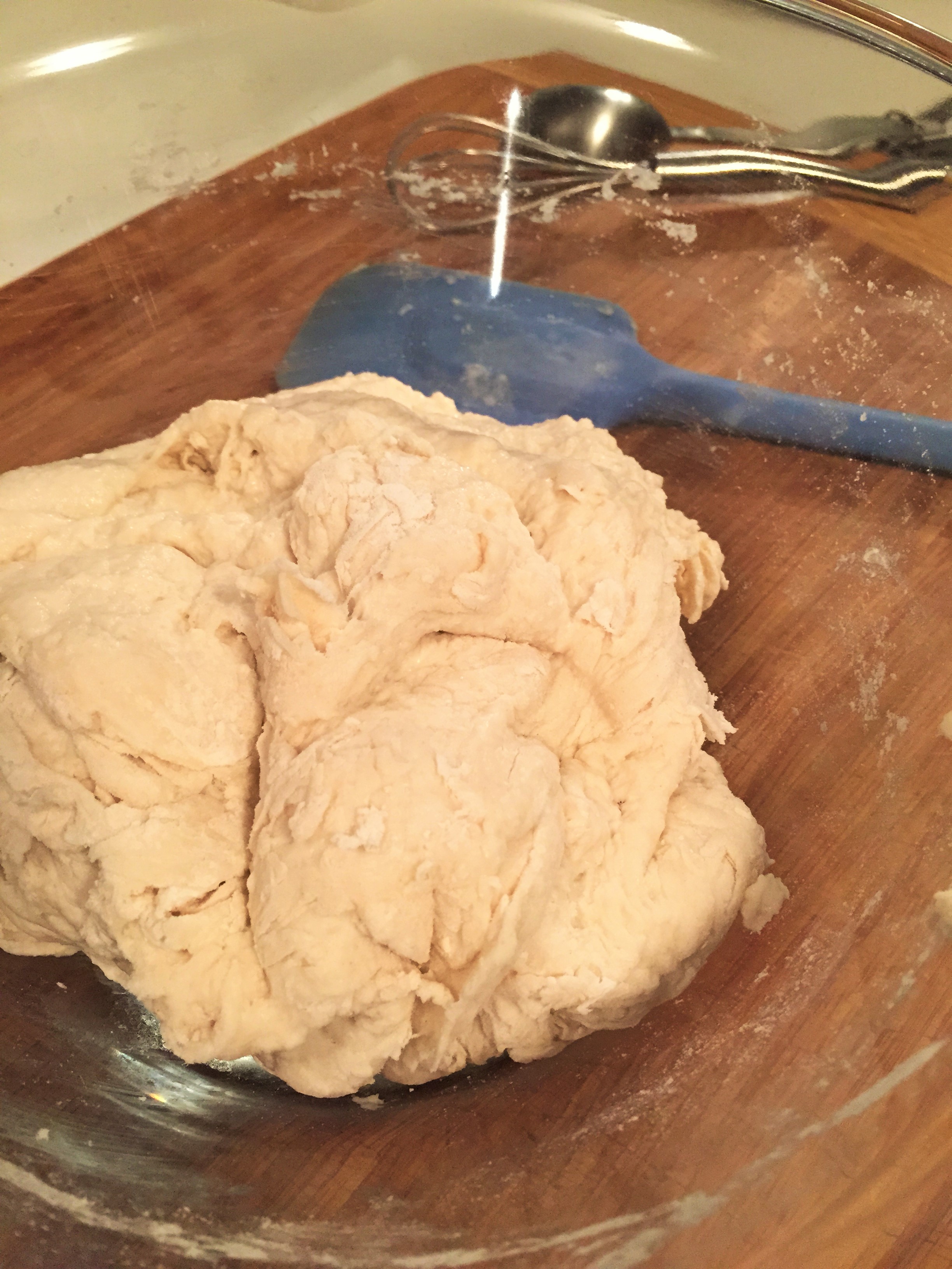 Shaggy ball of dough...