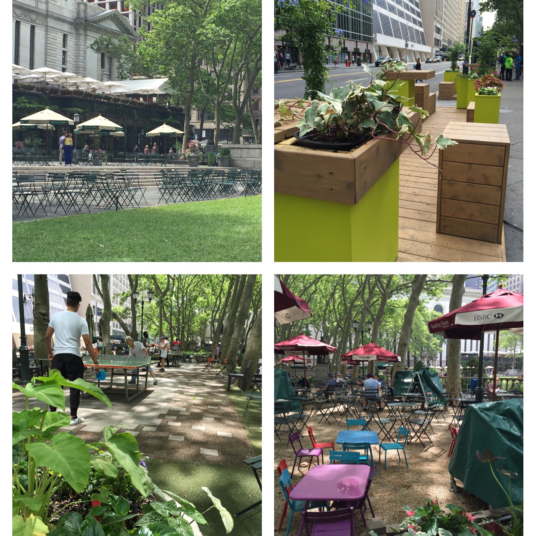 Bryant Park - my favourite!