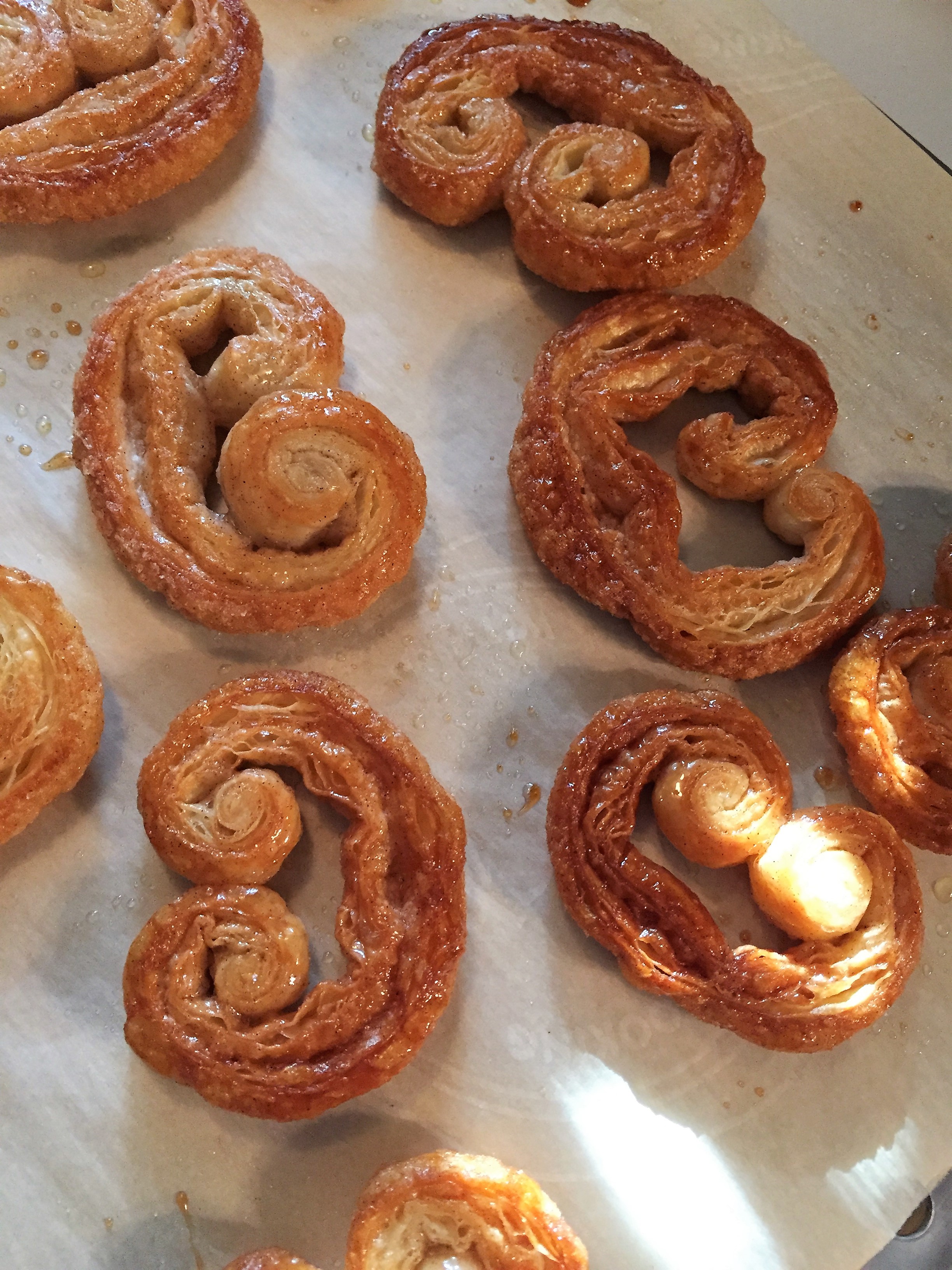 A batch where I rolled too loosely - still yummy.