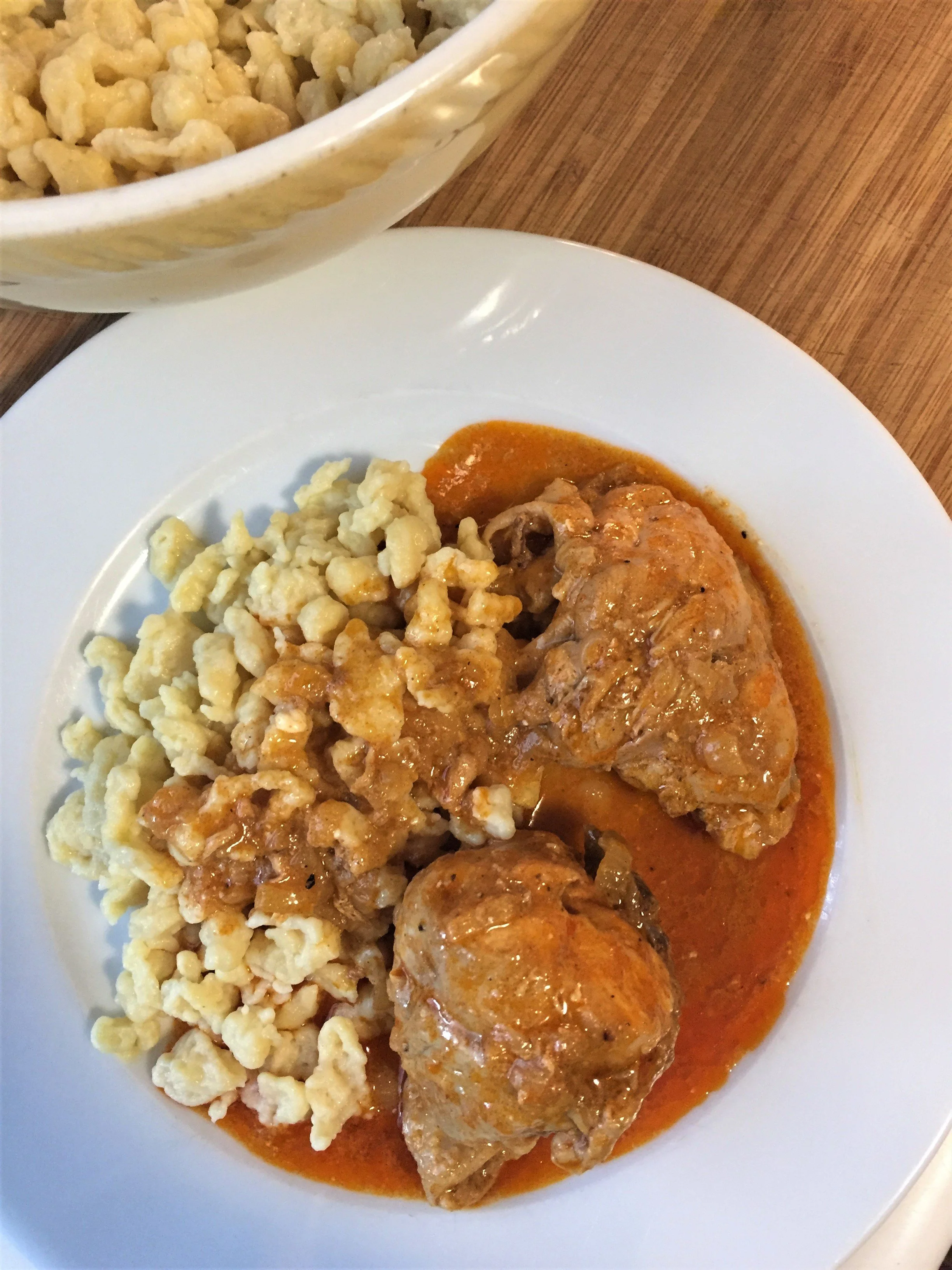 Chicken Paprikash (Paprikás Csirke) — Kitchen Bliss