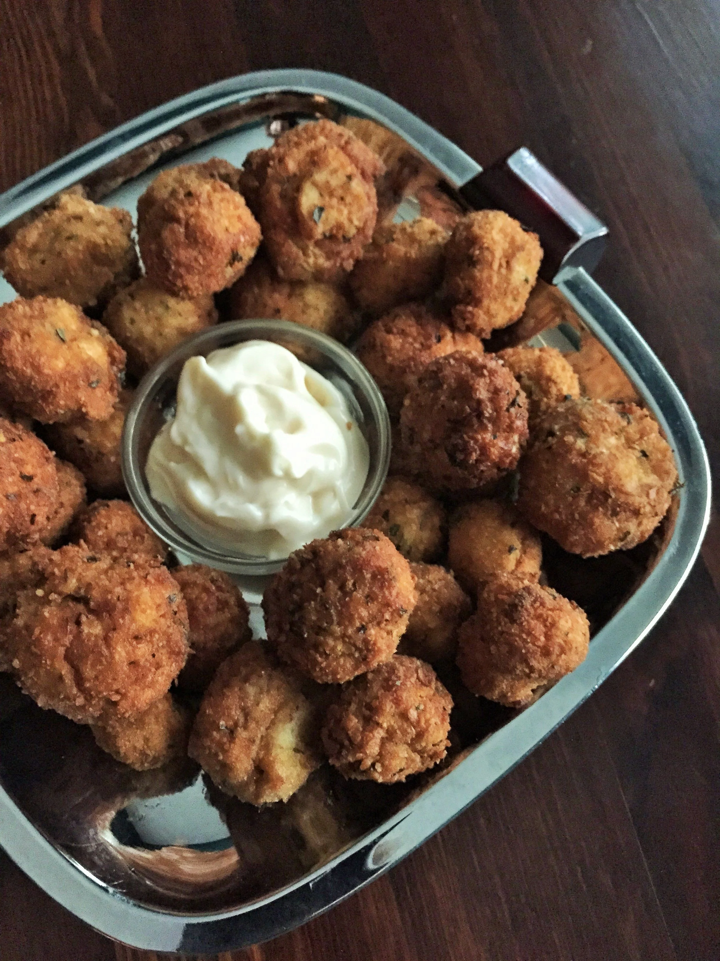 breaded mushrooms