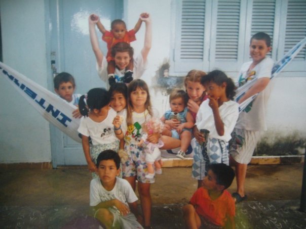 I'm the one with the baby on her shoulders.