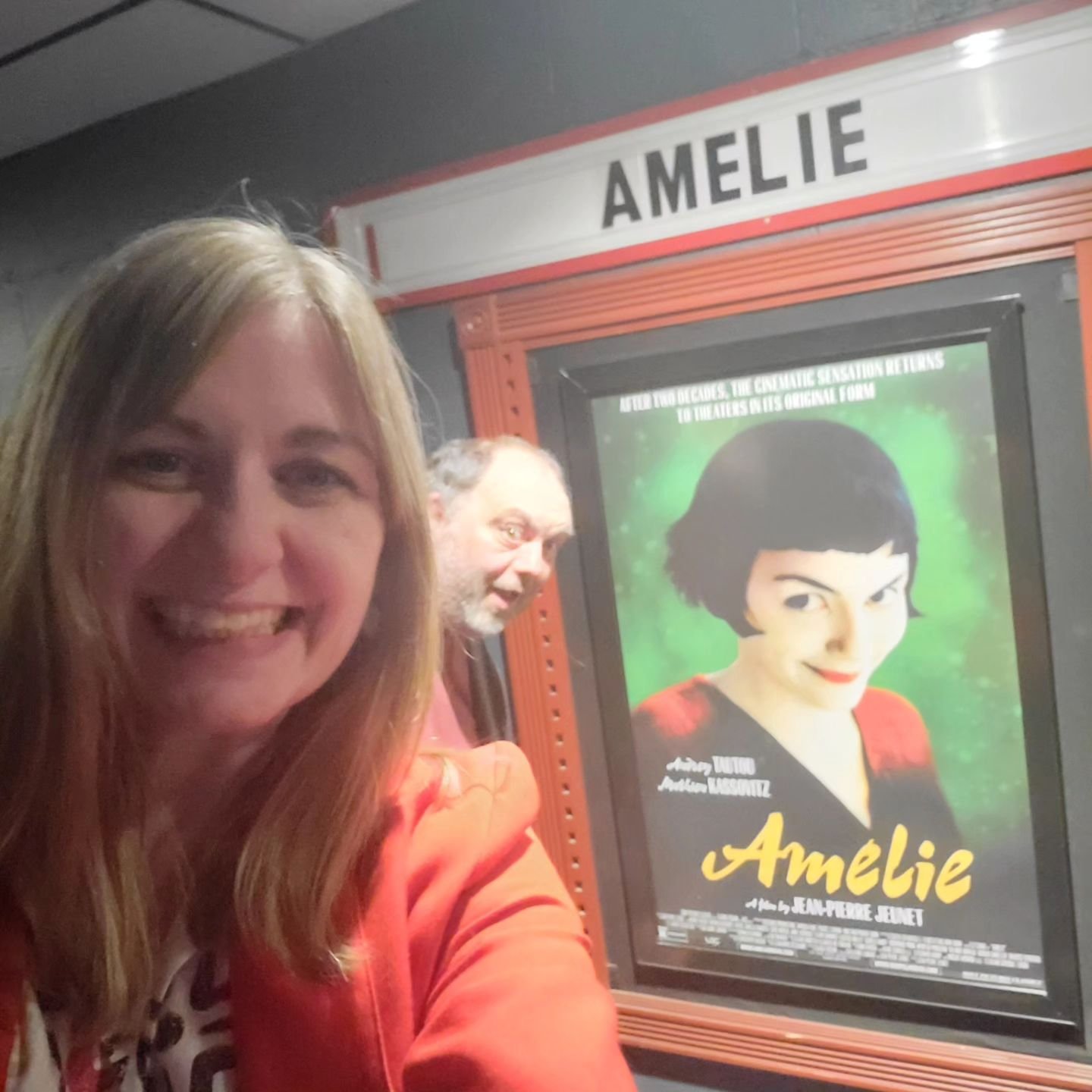 Welcome back @spectrumtheatre ! 🎬
.
We had so much fun watching Amelie on the big screen last night to celebrate the re- opening of the Spectrum.  We've always loved this spot, so much so that it was the site of our publicity photos from 2015's Lone