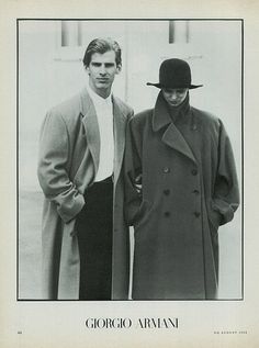 Who is this Armani guy?