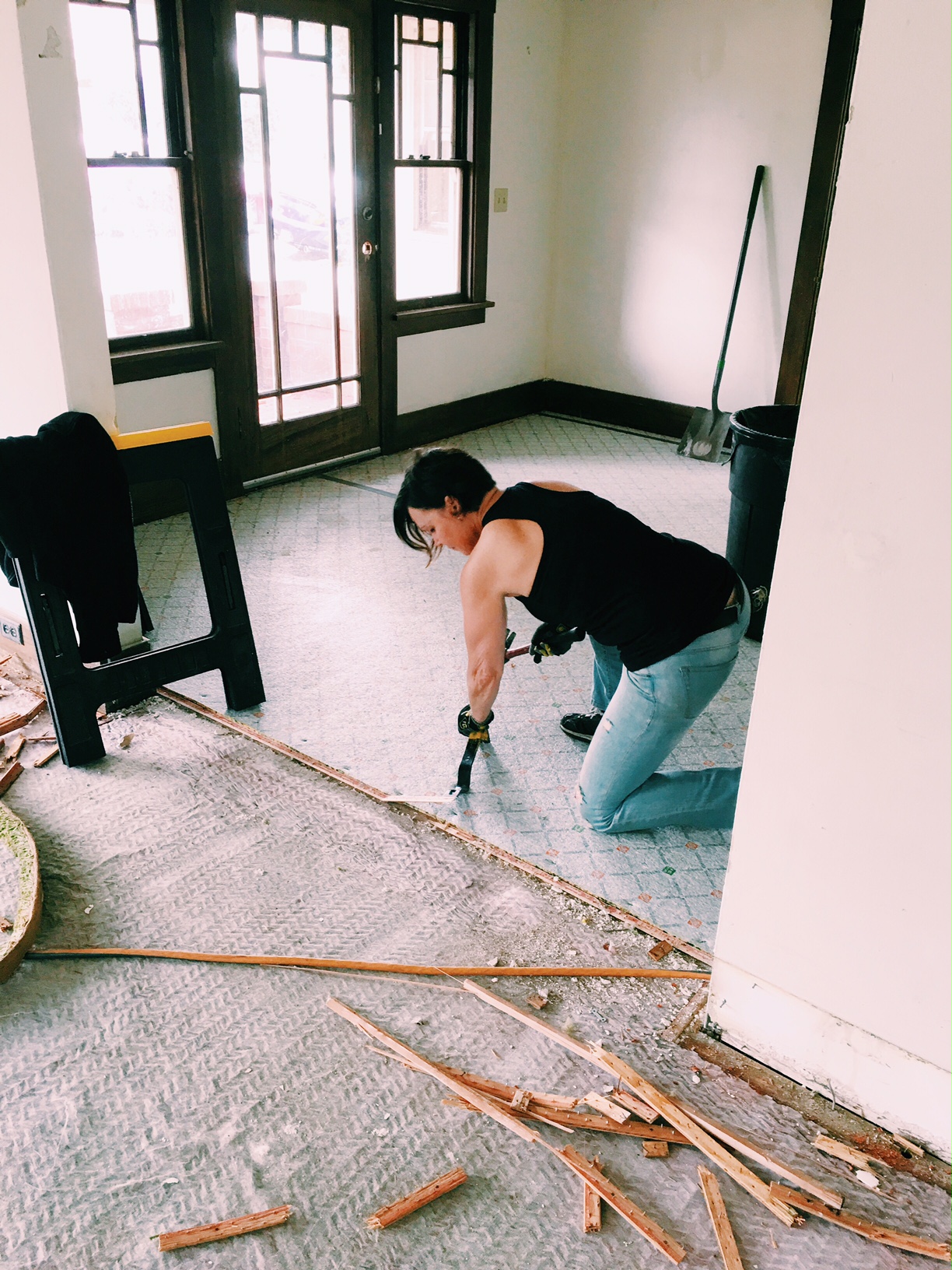 Flipping Lincoln Avenue: Fun with Tack Strips